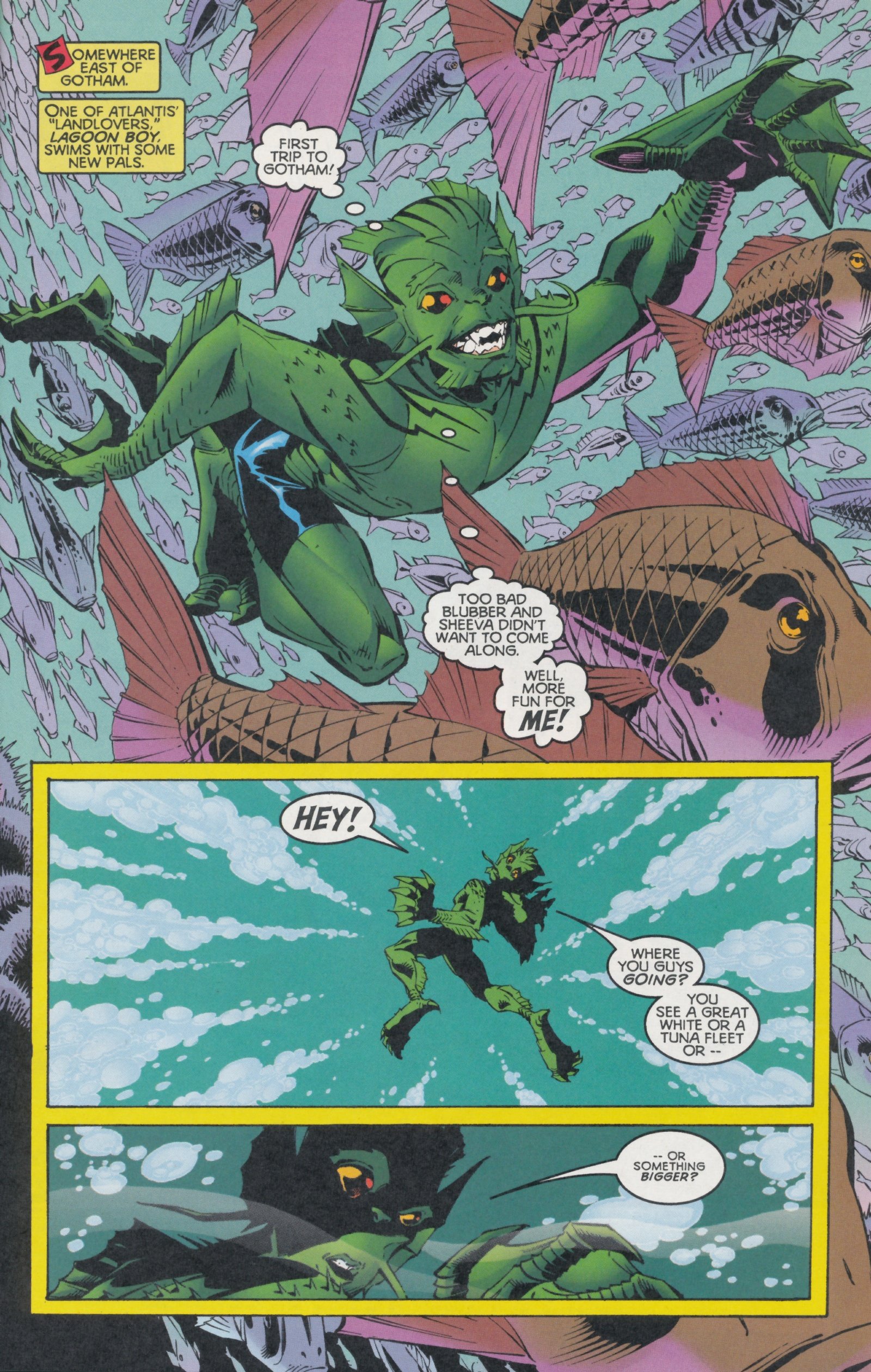 Read online Young Justice in No Man's Land comic -  Issue # Full - 3