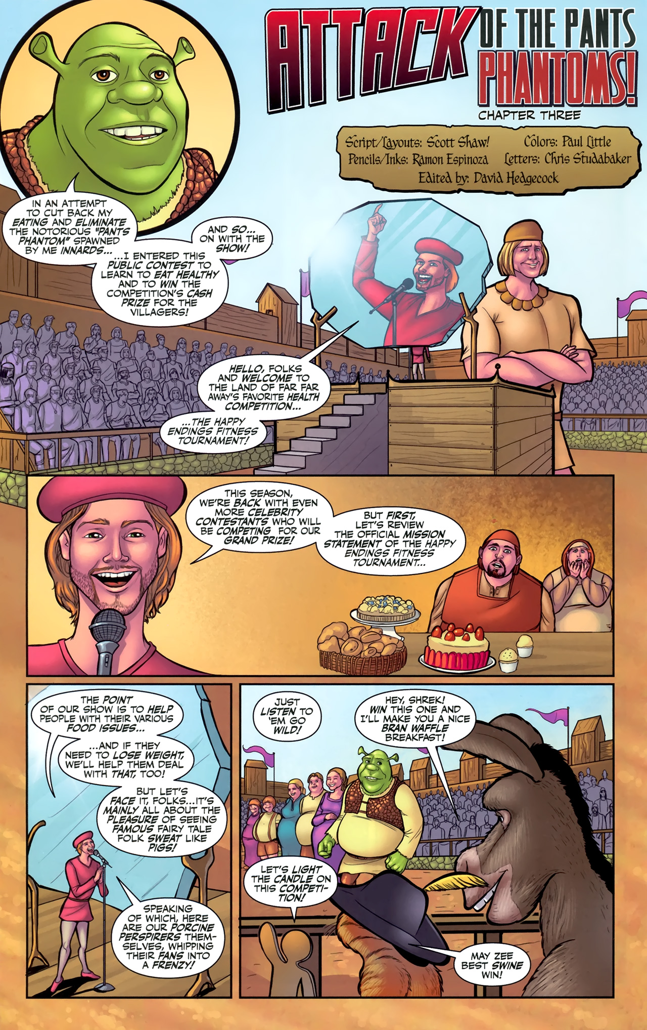 Read online Shrek (2010) comic -  Issue #3 - 22