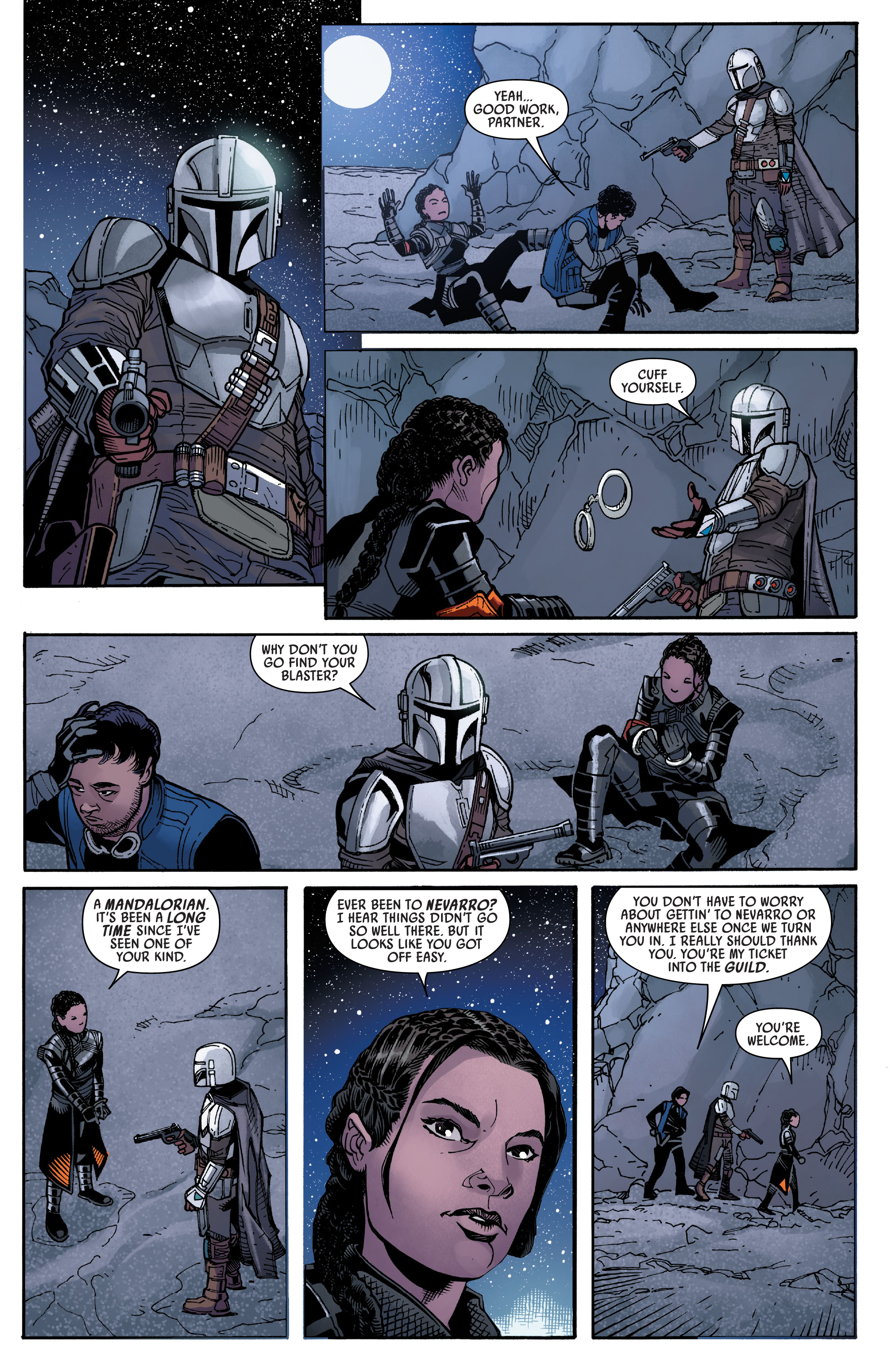Read online Star Wars: The Mandalorian comic -  Issue #5 - 24