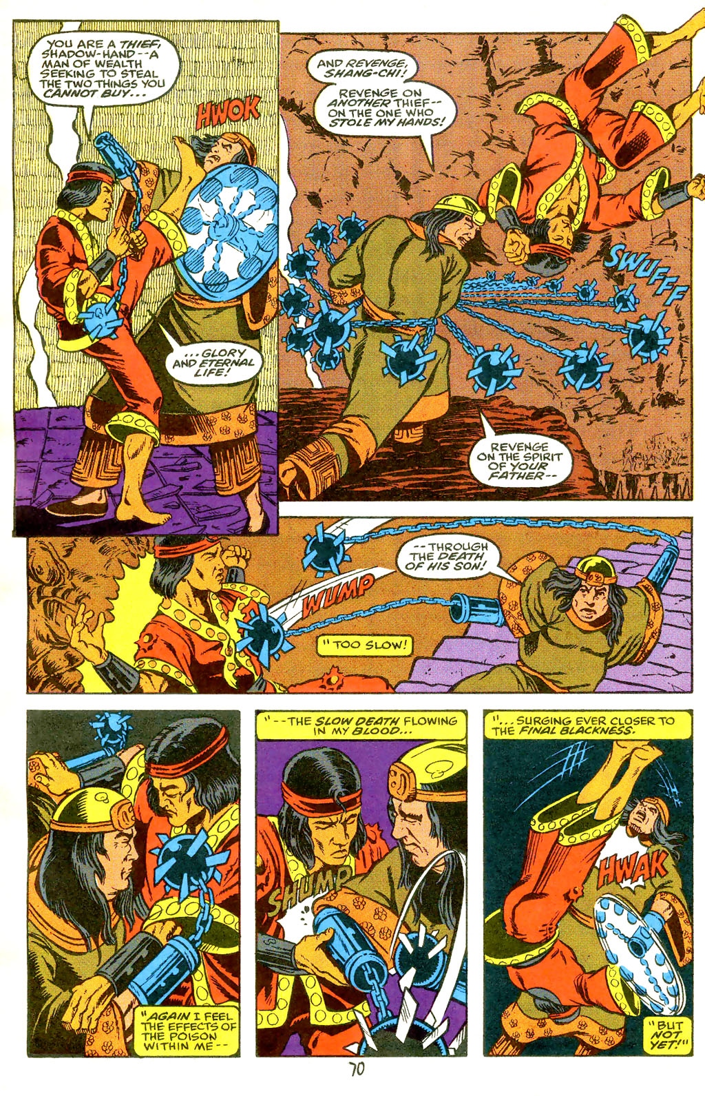 Read online Master of Kung Fu: Bleeding Black comic -  Issue # Full - 71