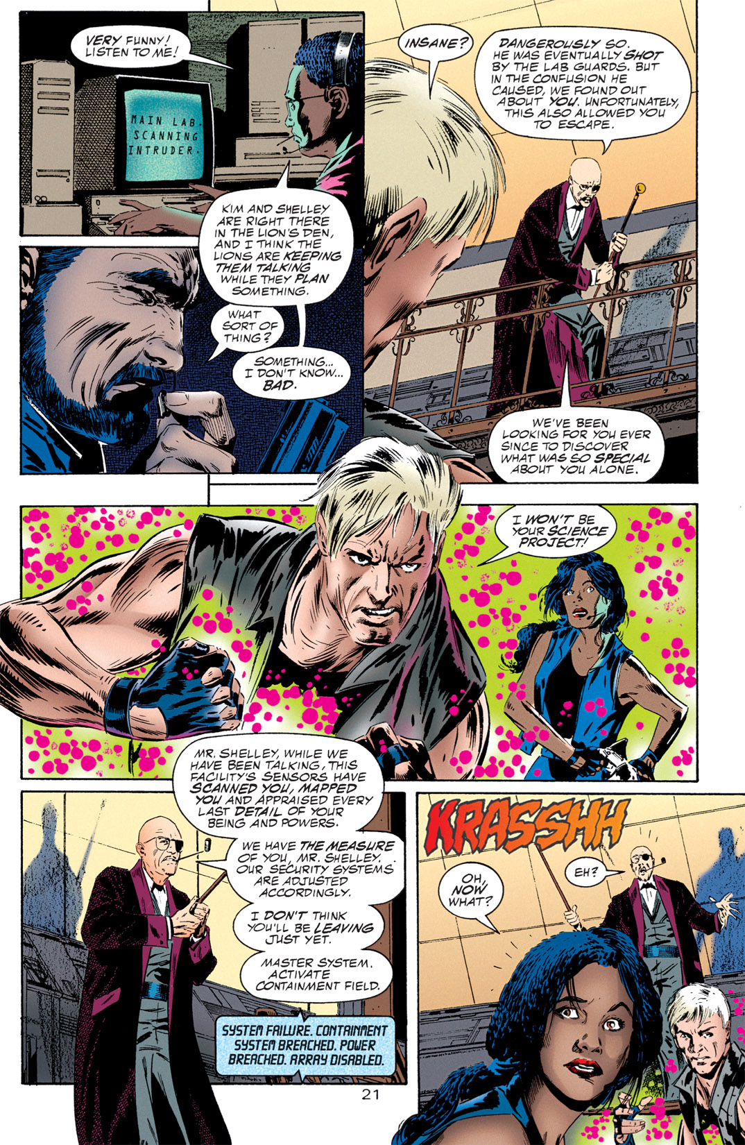 Read online Resurrection Man (1997) comic -  Issue #11 - 21