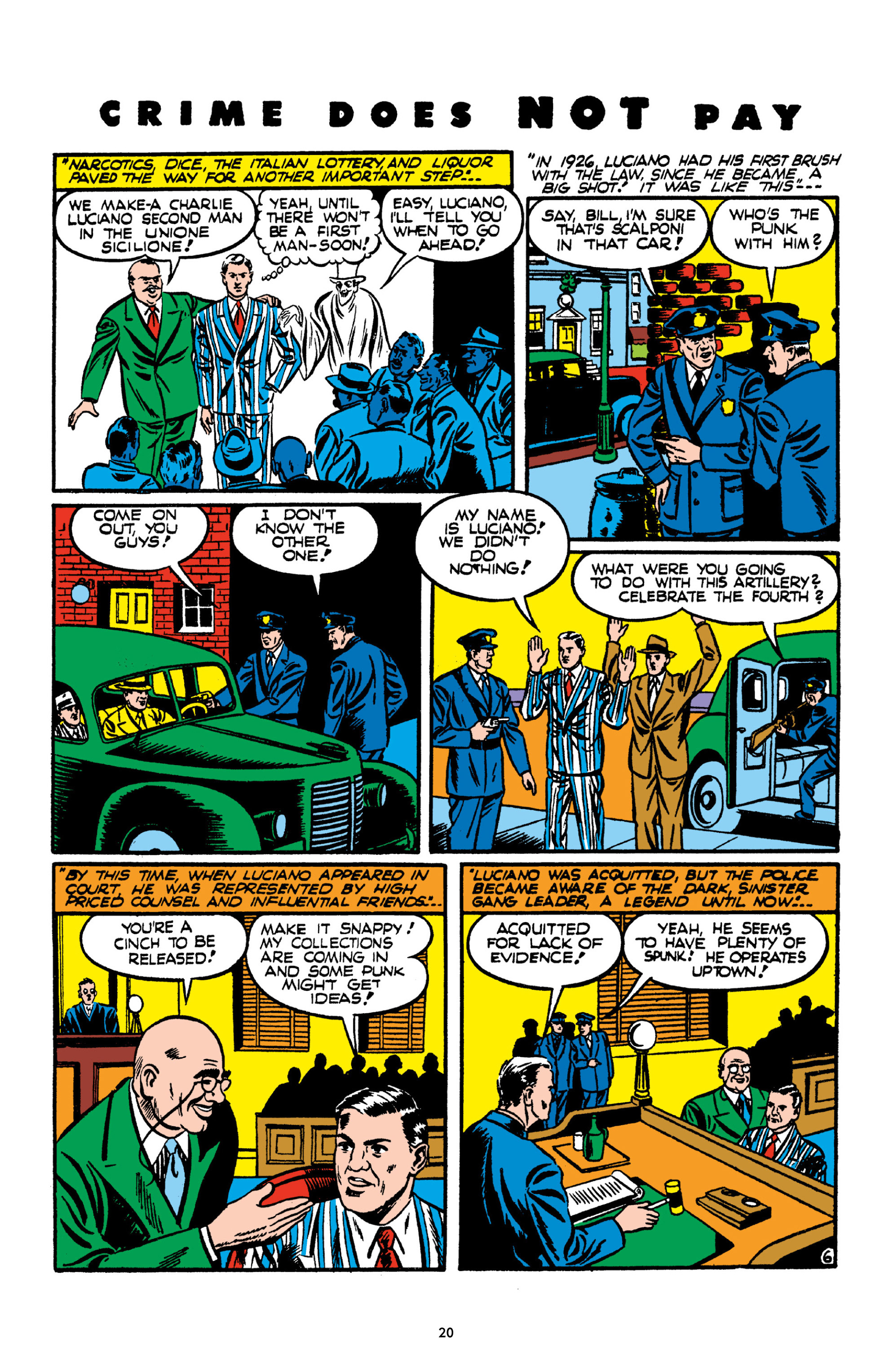 Read online Crime Does Not Pay Archives comic -  Issue # TPB 2 (Part 1) - 20