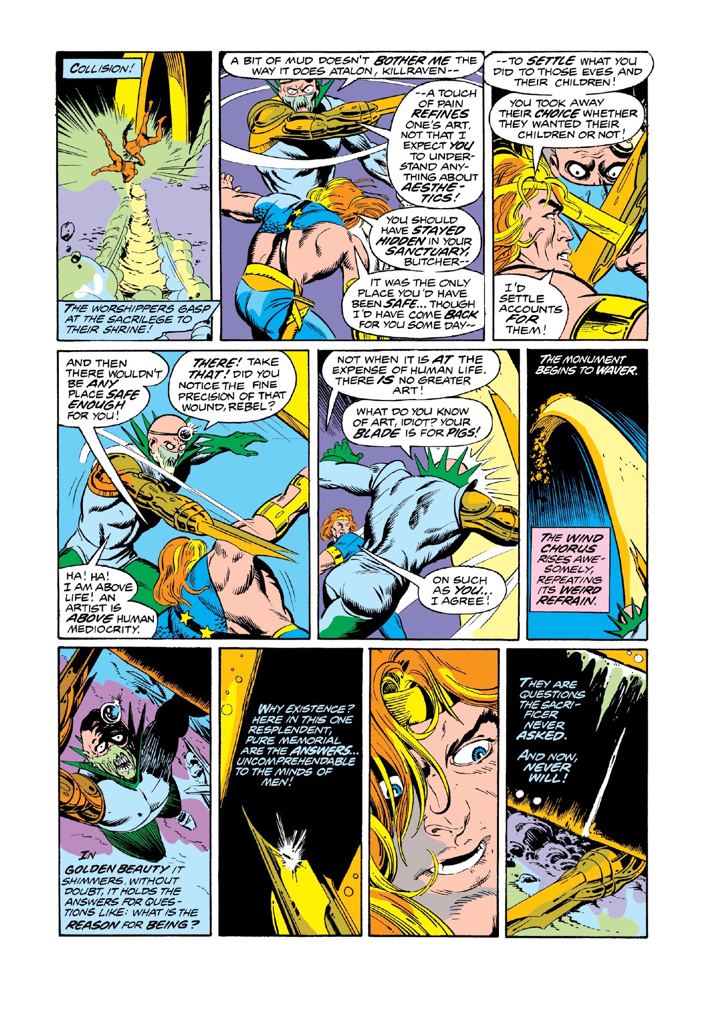 Read online Marvel Masterworks: Killraven comic -  Issue # TPB 1 (Part 3) - 41