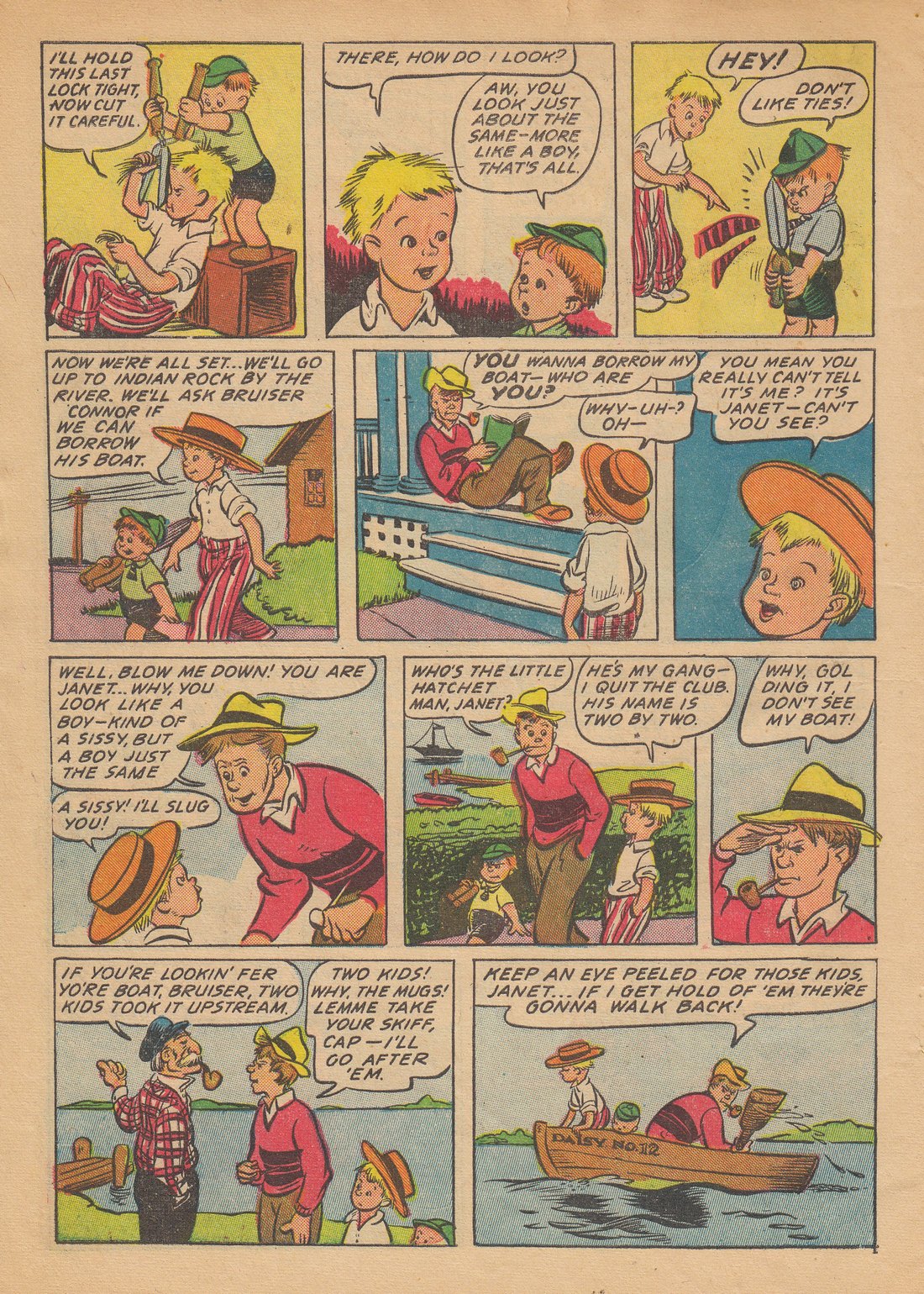 Read online Our Gang Comics comic -  Issue #19 - 6