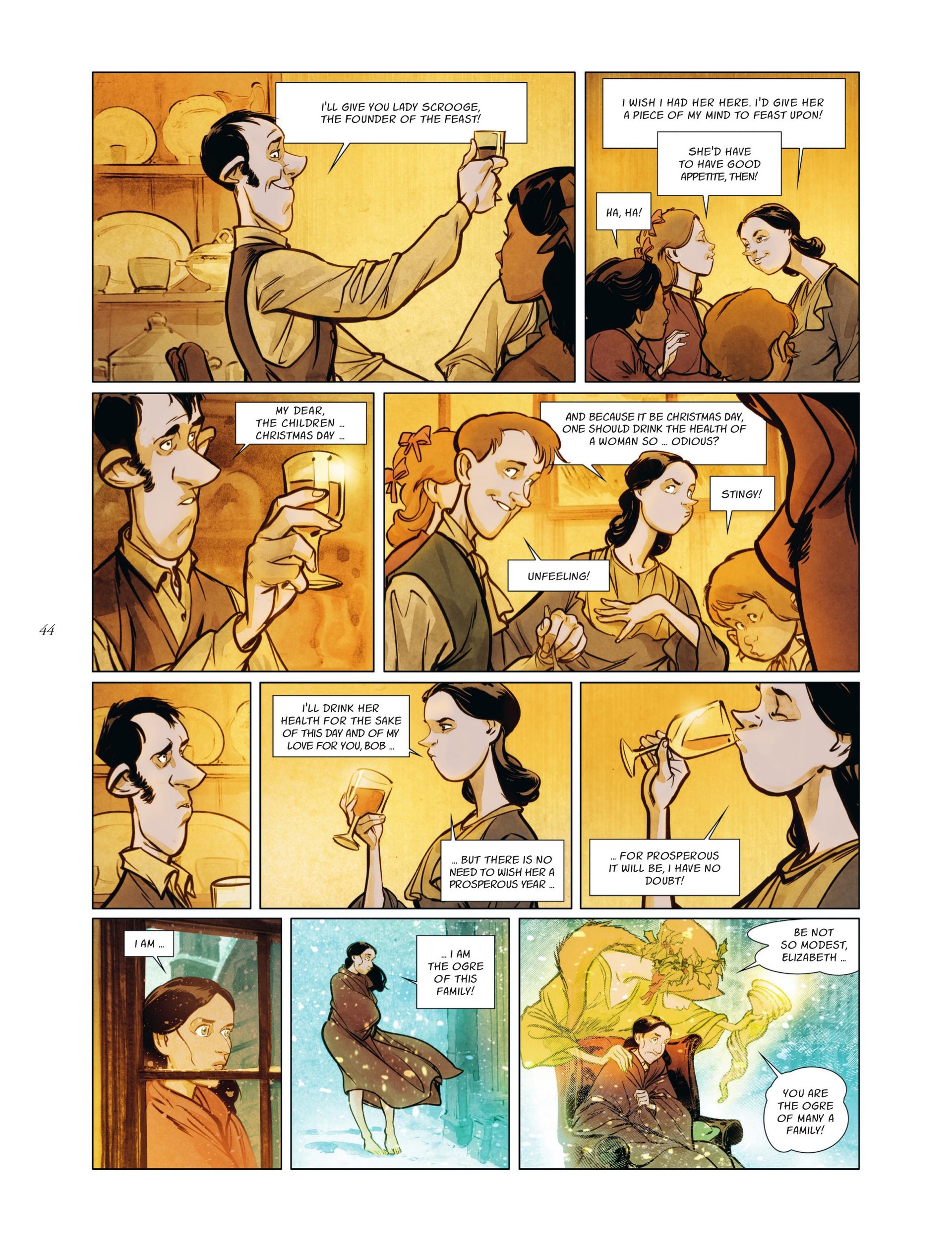 Read online A Christmas Carol: A Ghost Story comic -  Issue # Full - 45