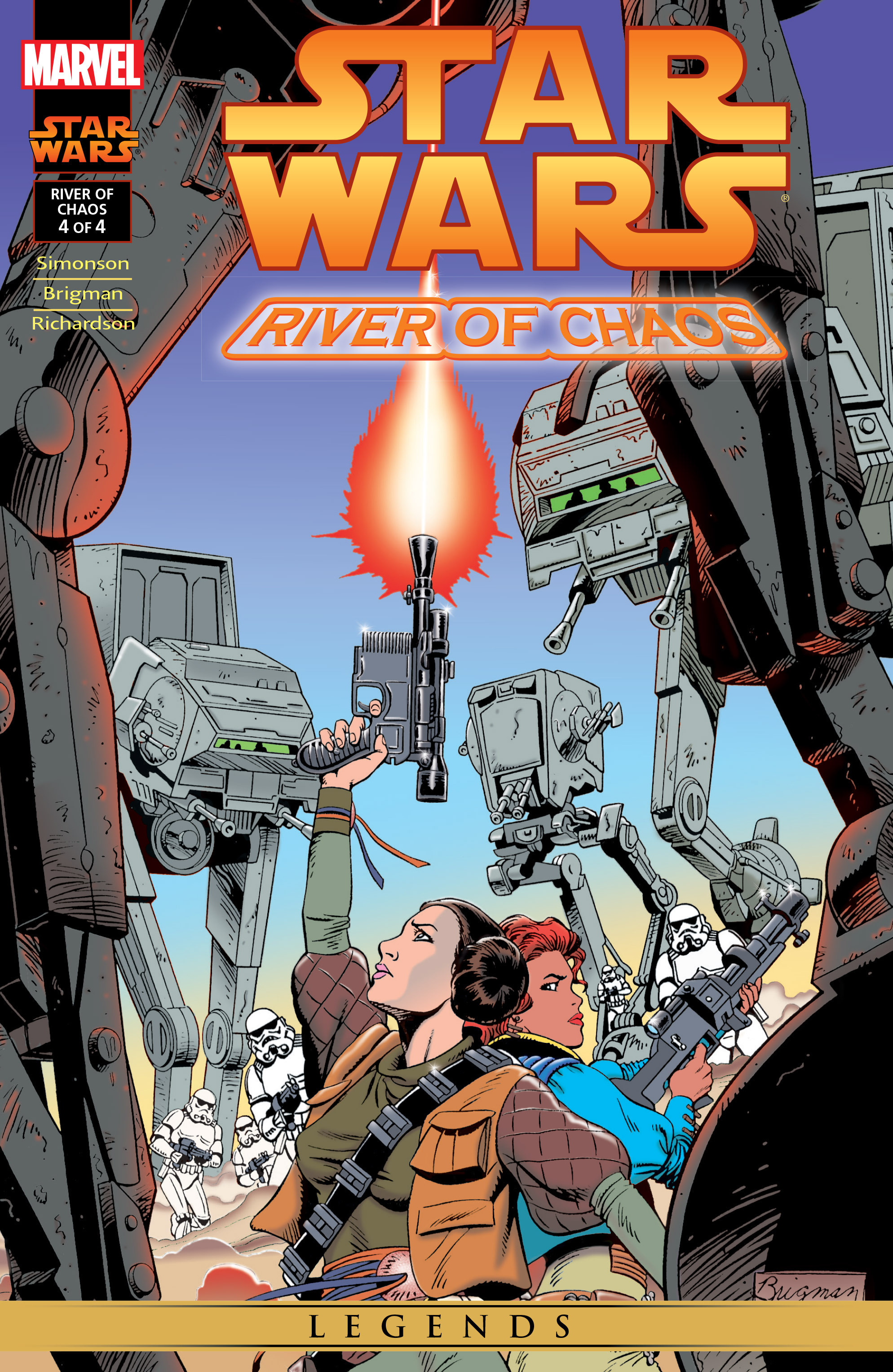 Read online Star Wars: River of Chaos comic -  Issue #4 - 1