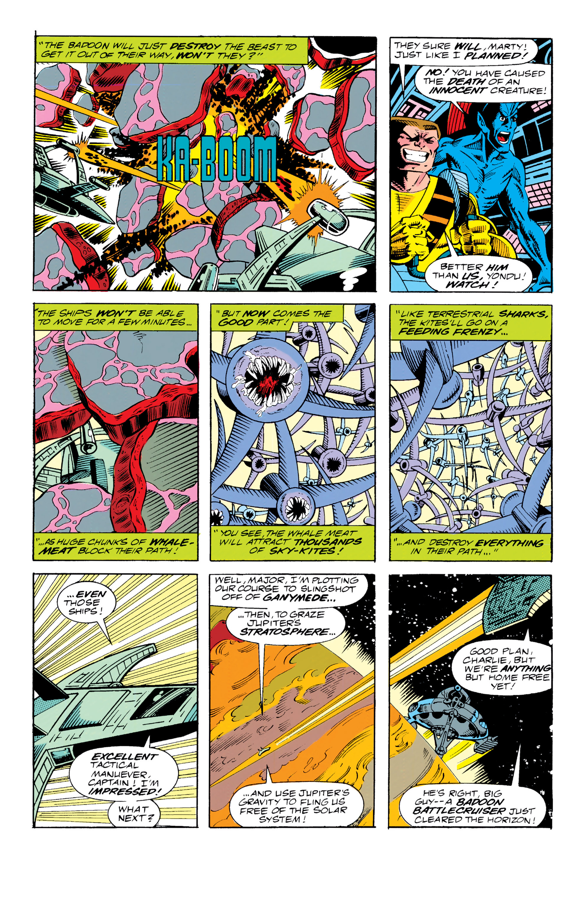 Read online Guardians of the Galaxy (1990) comic -  Issue # _TPB Guardians of the Galaxy by Jim Valentino 1 (Part 3) - 90
