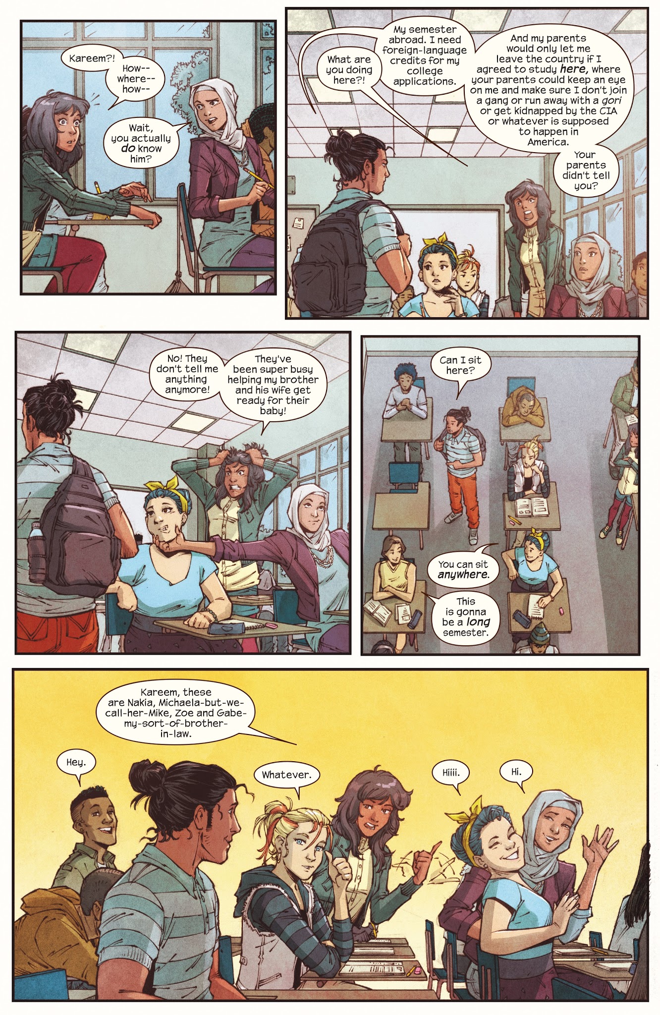 Read online Ms. Marvel (2016) comic -  Issue #23 - 7