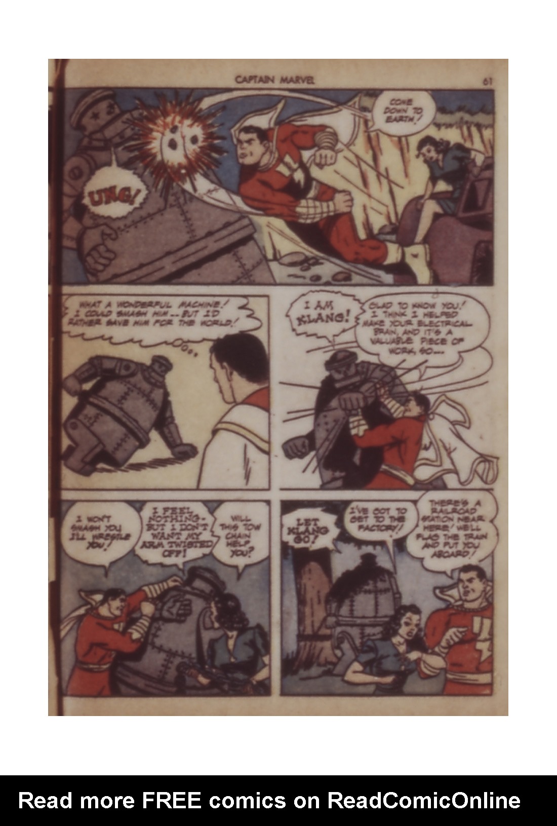 Read online Captain Marvel Adventures comic -  Issue #15 - 62