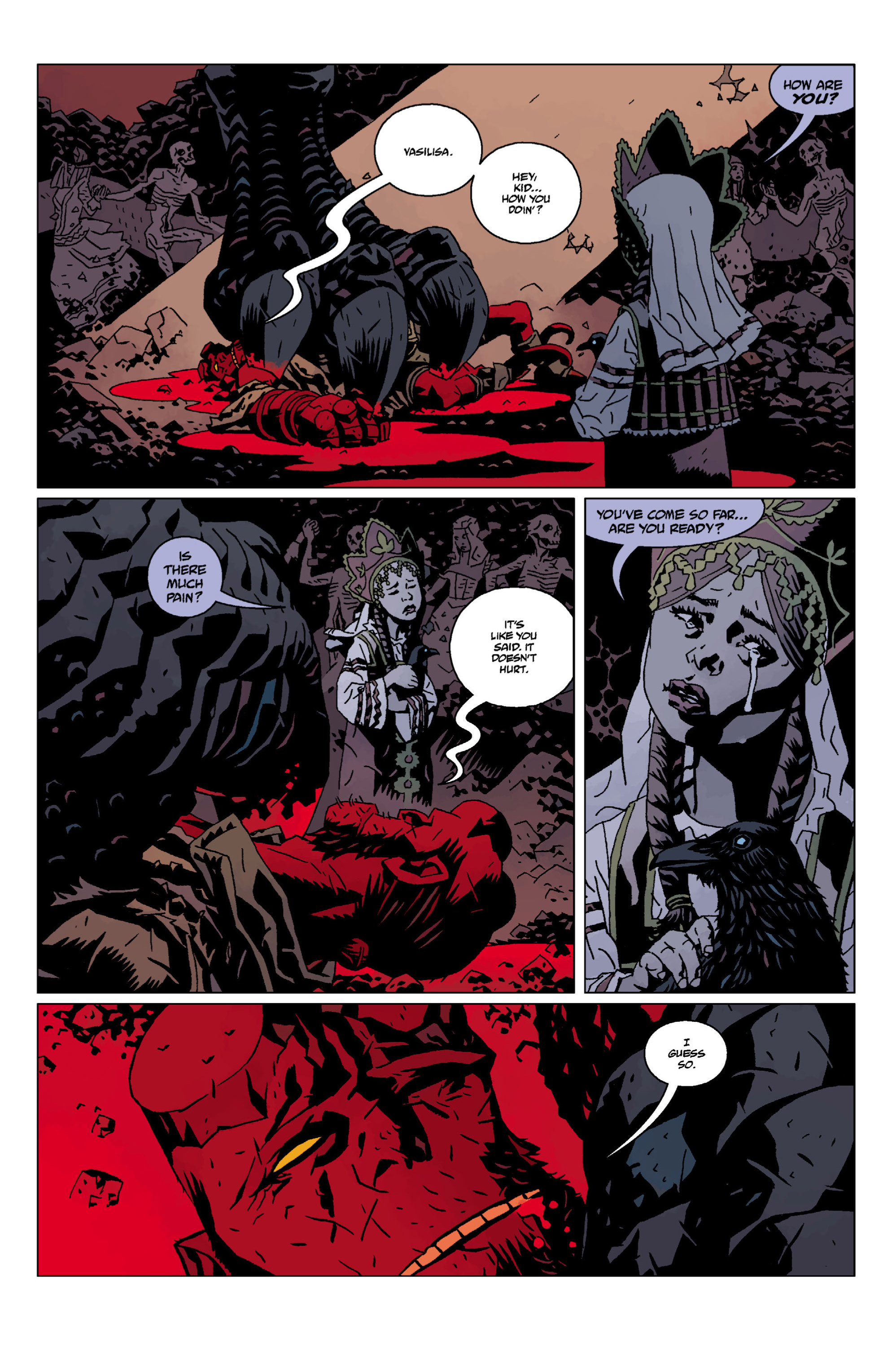 Read online Hellboy comic -  Issue #12 - 150