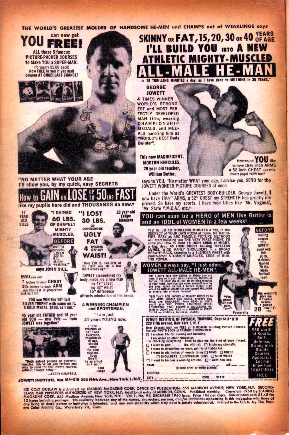 Read online Kid Colt Outlaw comic -  Issue #95 - 2