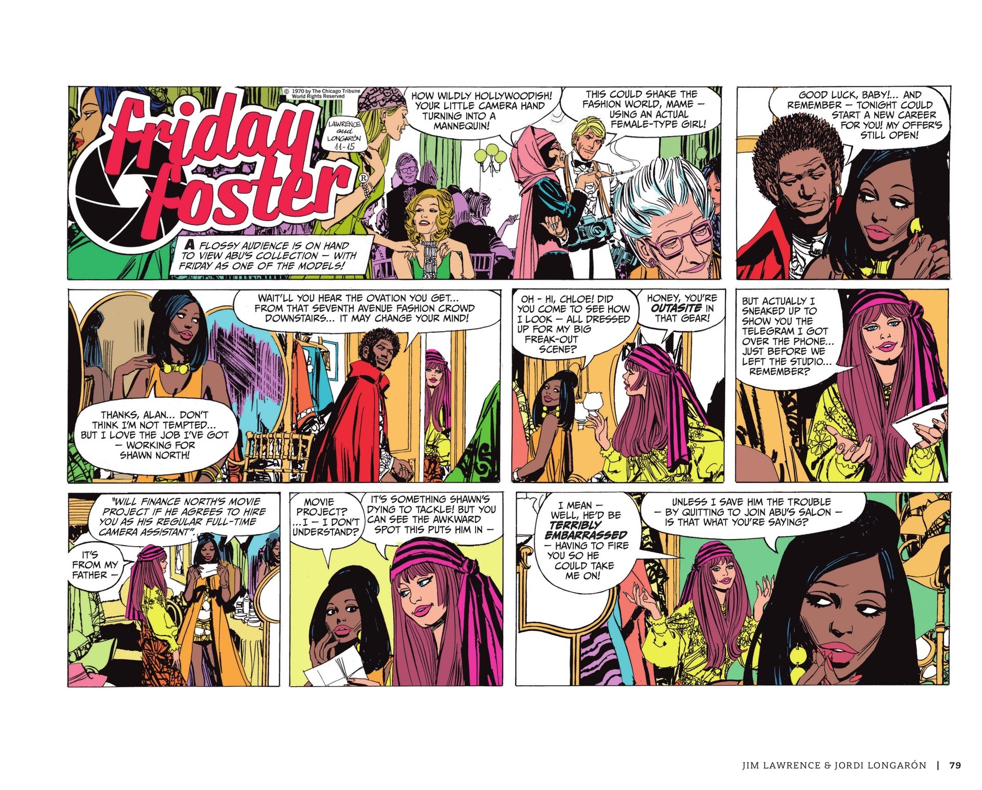 Read online Friday Foster: The Sunday Strips comic -  Issue # TPB (Part 1) - 80