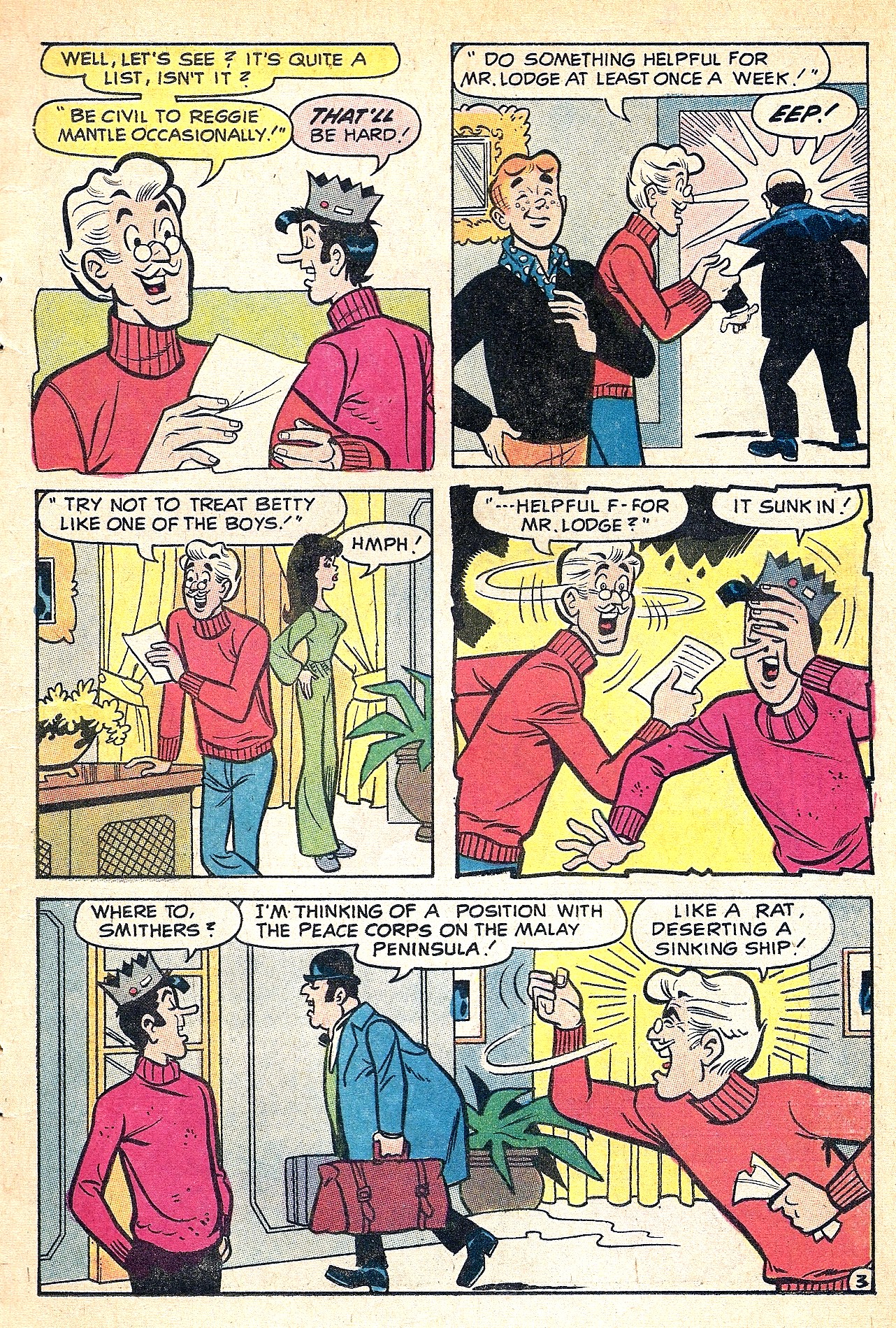 Read online Pep Comics comic -  Issue #262 - 15