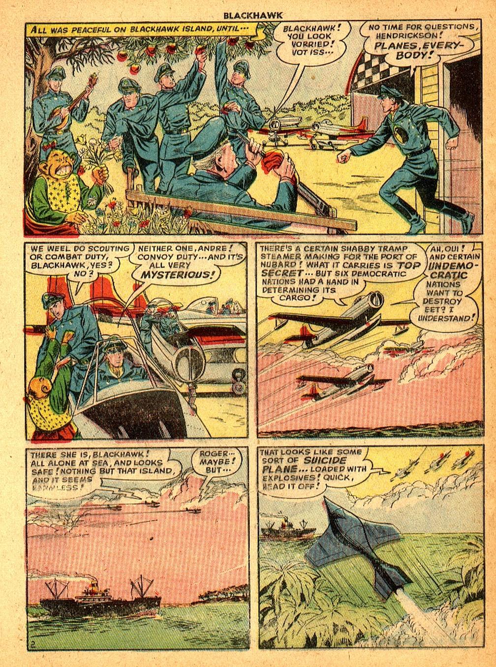 Read online Blackhawk (1957) comic -  Issue #28 - 24