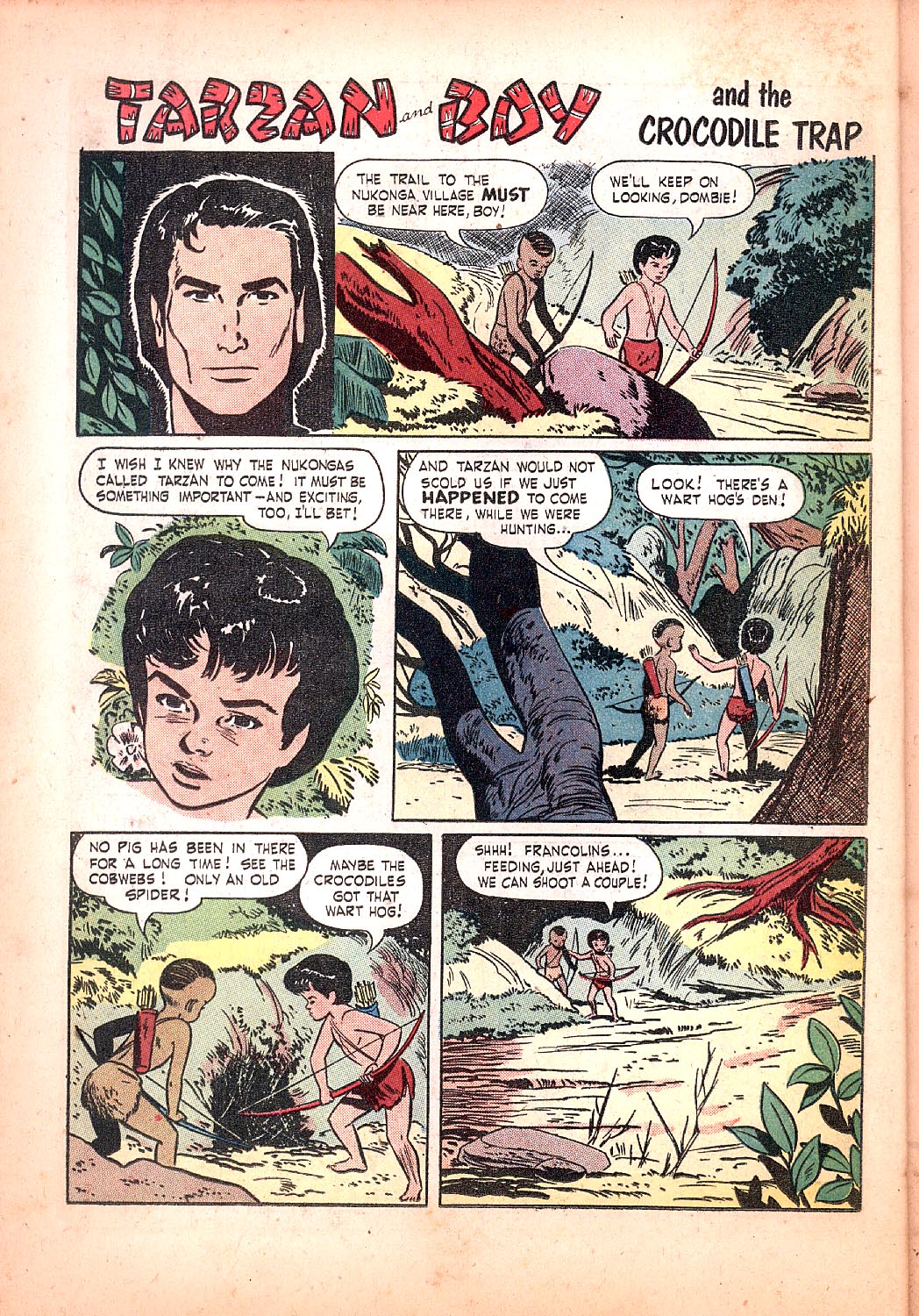 Read online Tarzan (1948) comic -  Issue #69 - 18