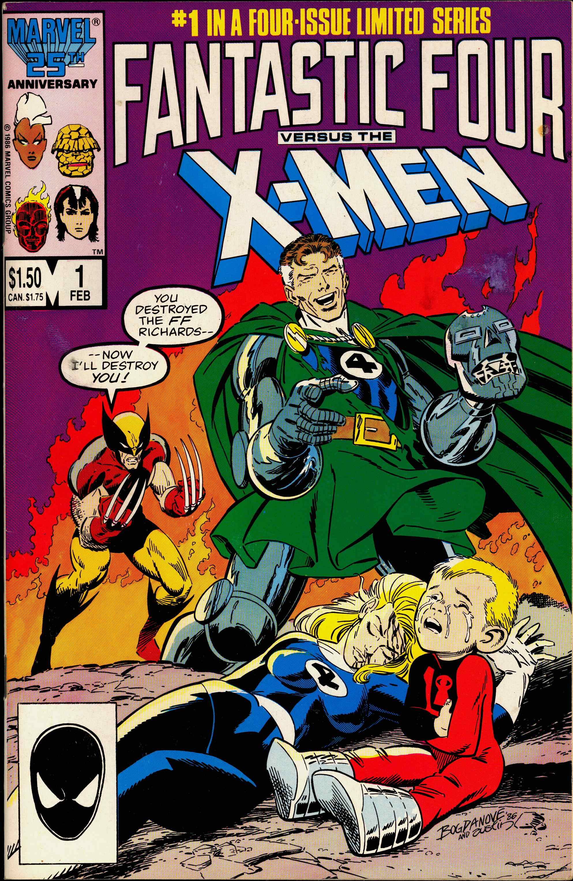 Read online Fantastic Four vs. X-Men comic -  Issue #1 - 1