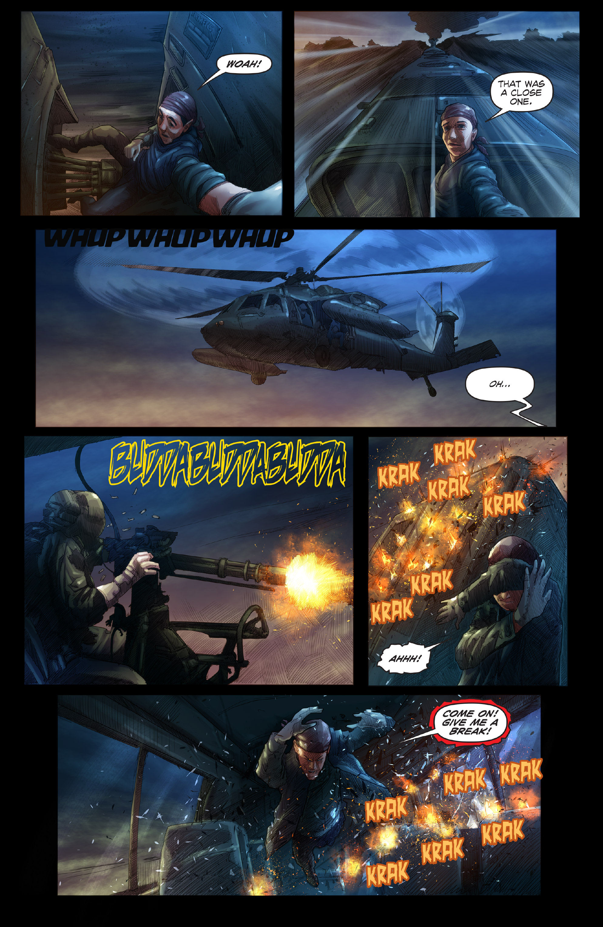 Read online Afterburn: Crossfire comic -  Issue #3 - 6