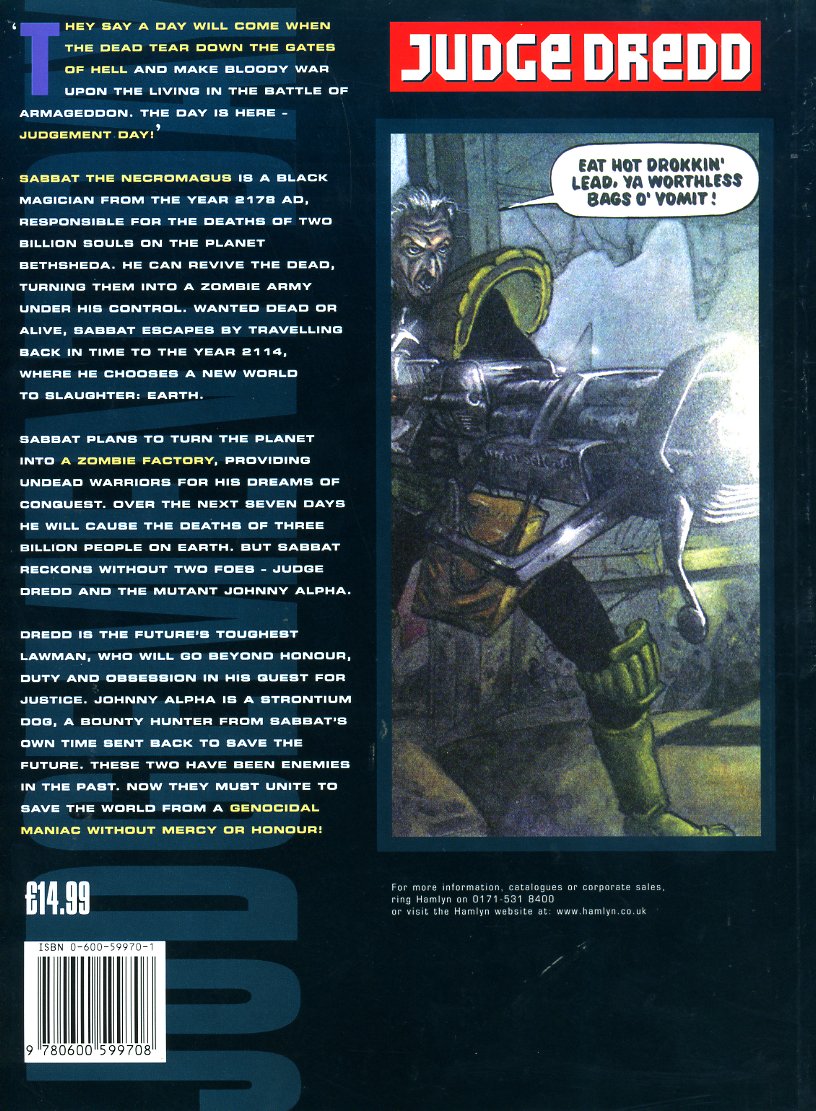 Read online Judge Dredd: Judgement Day comic -  Issue # TPB (Part 2) - 57