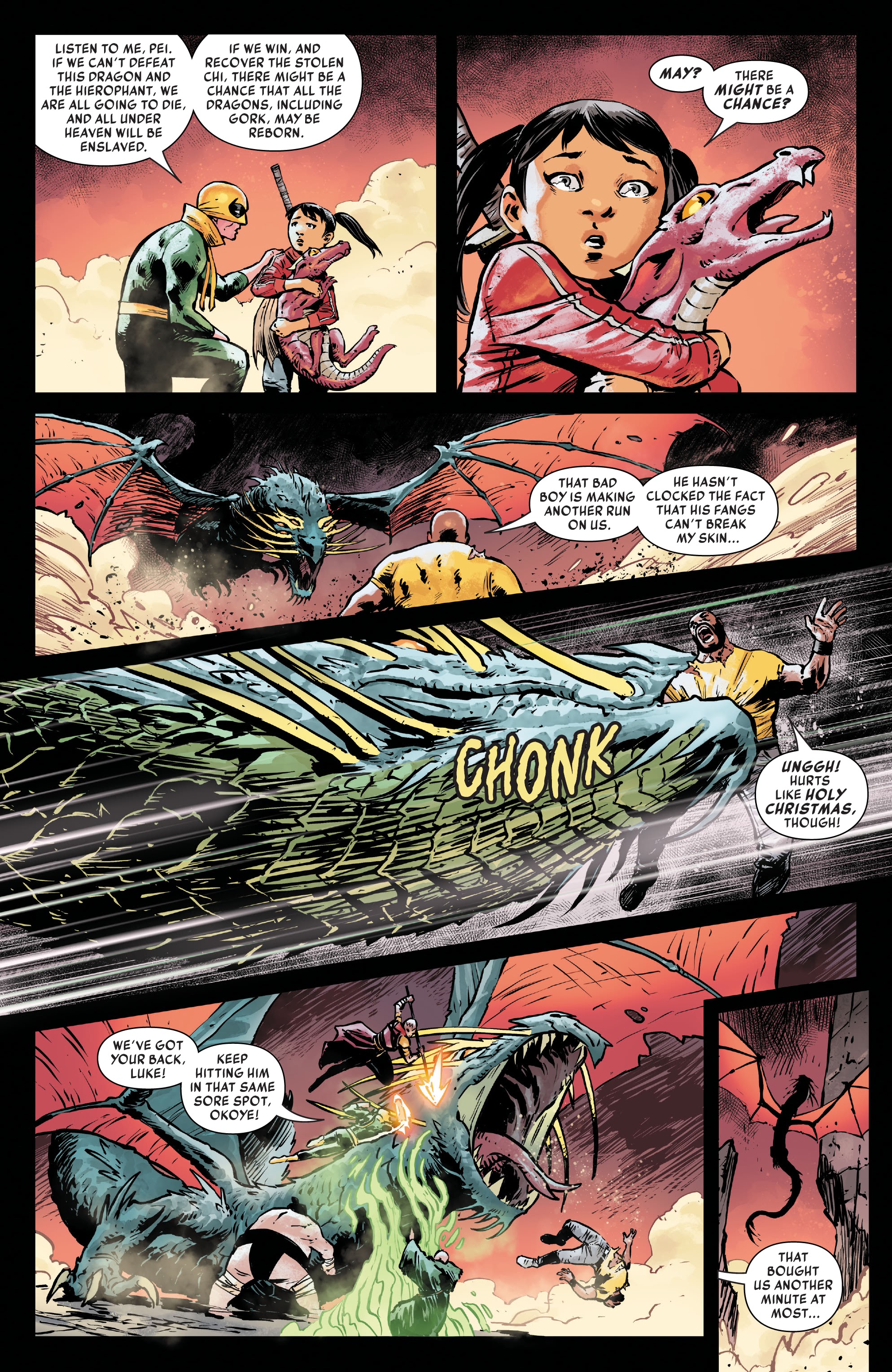 Read online Iron Fist: Heart Of The Dragon comic -  Issue #6 - 6