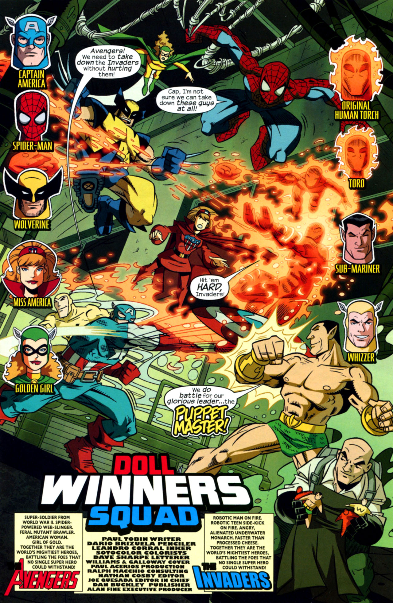Read online Marvel Adventures The Avengers comic -  Issue #37 - 2
