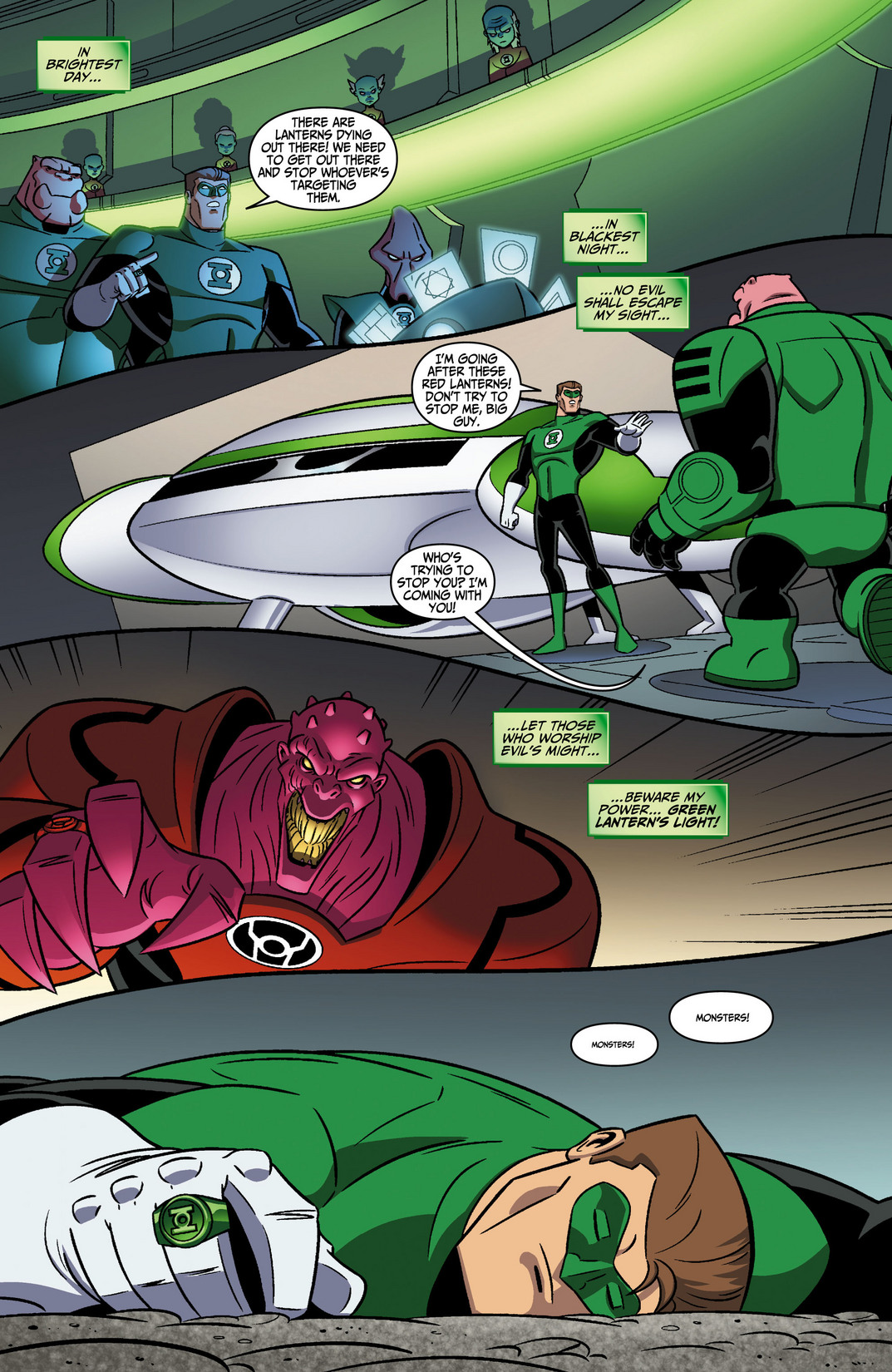 Read online Green Lantern: The Animated Series comic -  Issue #5 - 2
