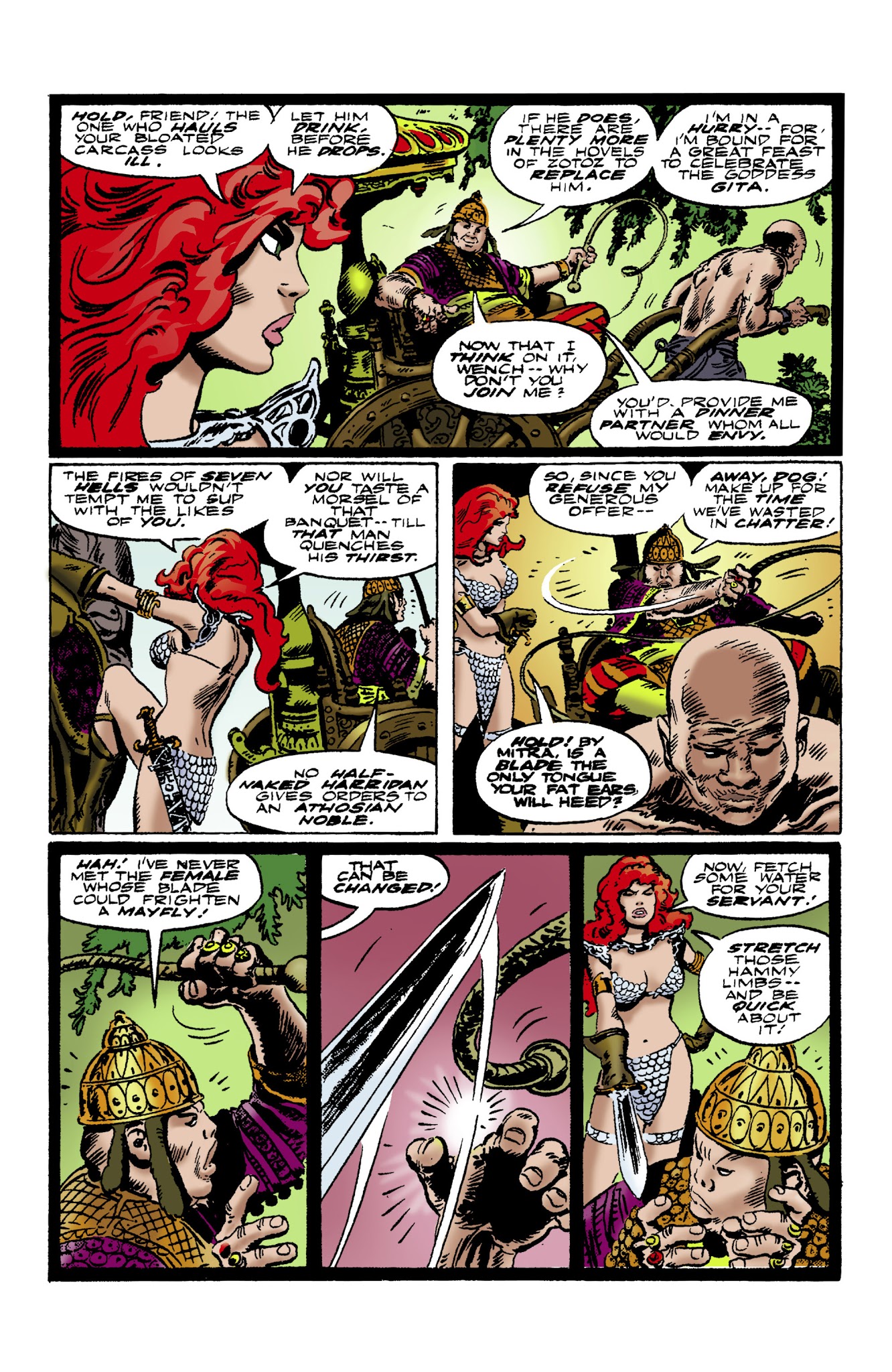 Read online The Adventures of Red Sonja comic -  Issue # TPB 2 - 43