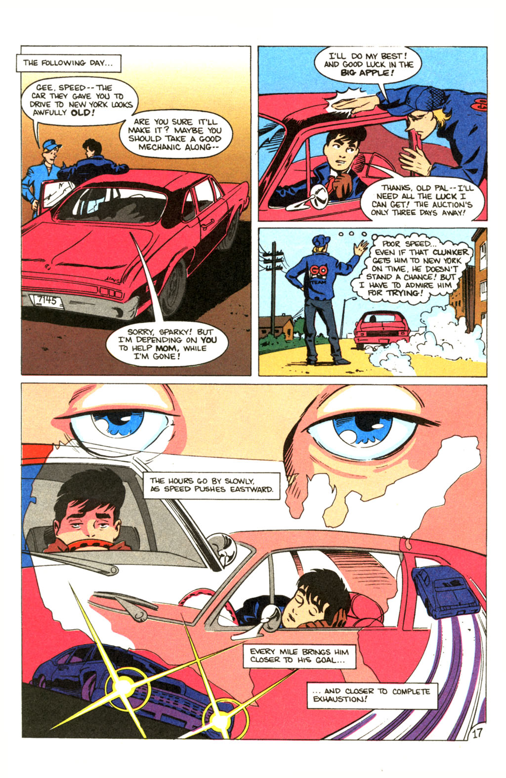 Read online Speed Racer (1987) comic -  Issue #30 - 22