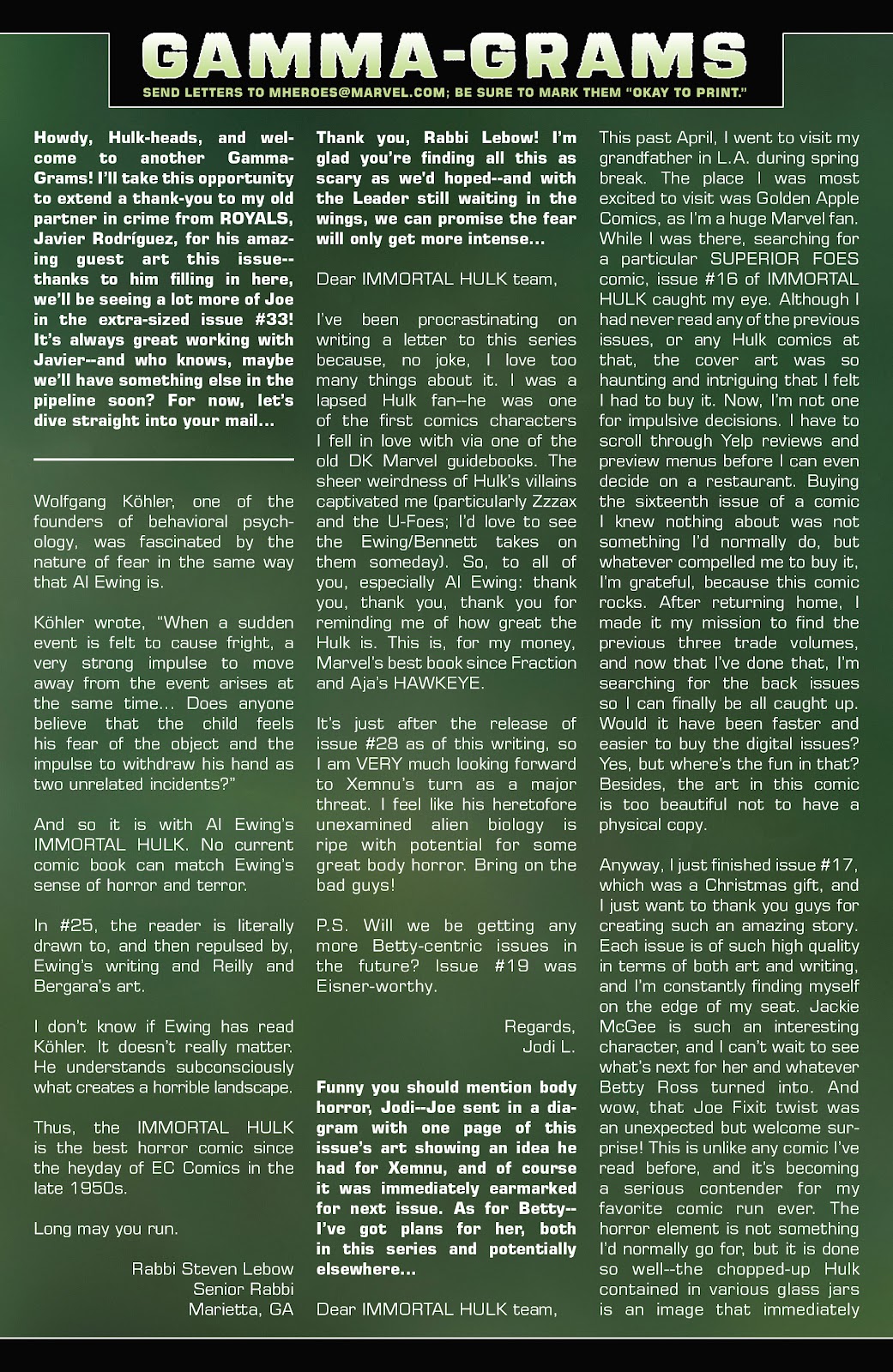 Immortal Hulk (2018) issue 31 - Page 23