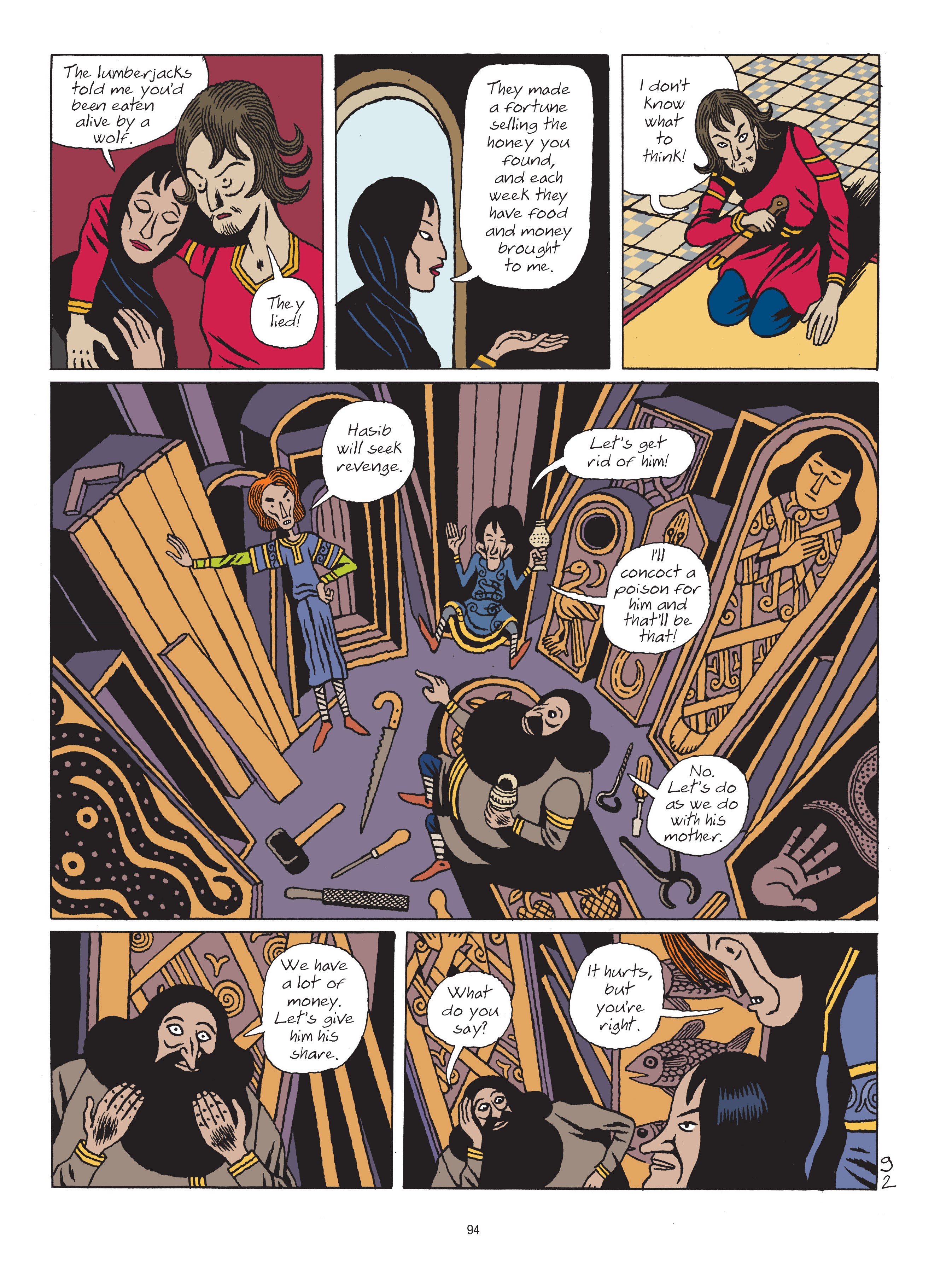 Read online A Tale of a Thousand and One Nights: HASIB & the Queen of Serpents comic -  Issue # TPB - 94