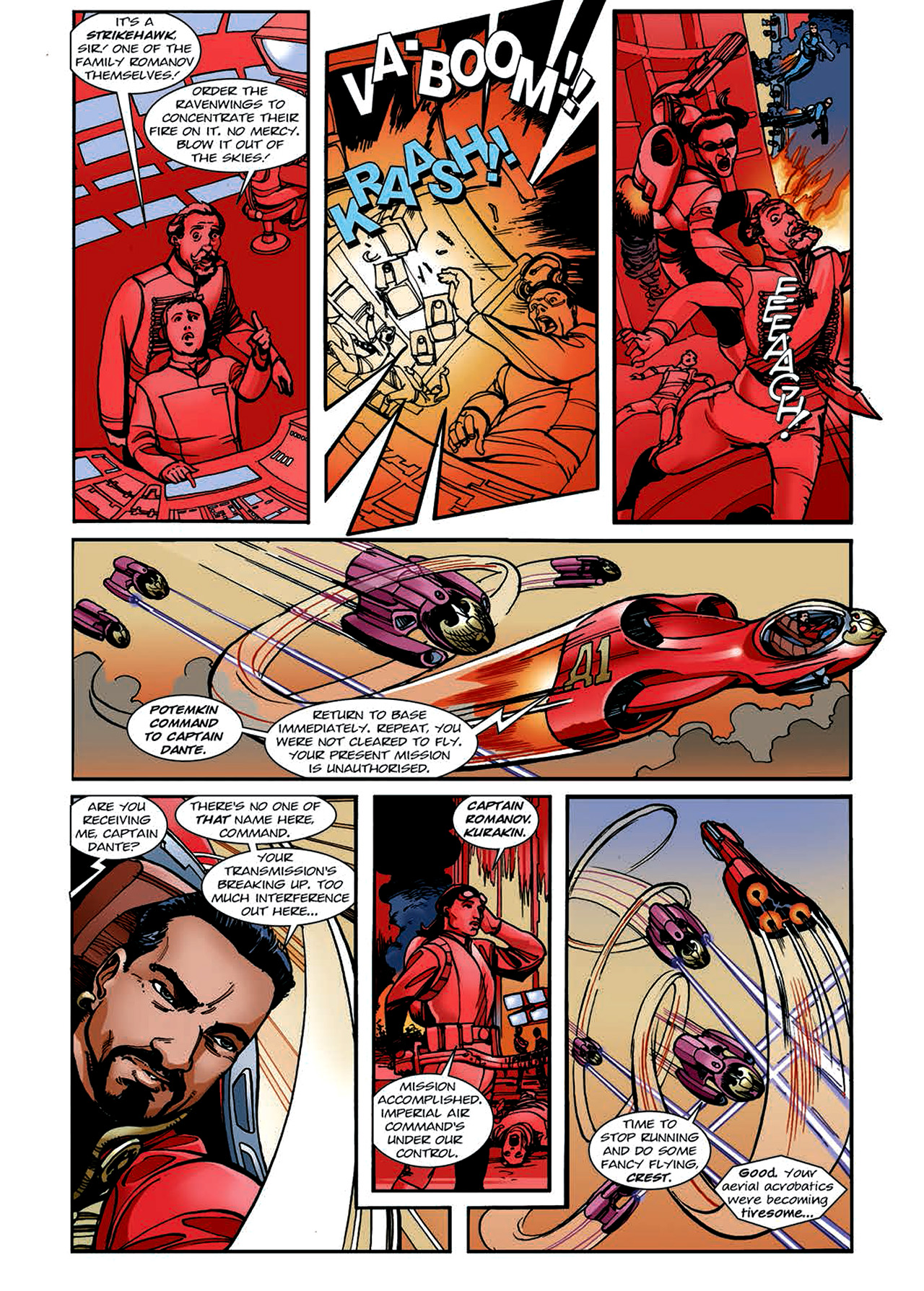 Read online Nikolai Dante comic -  Issue # TPB 4 - 130