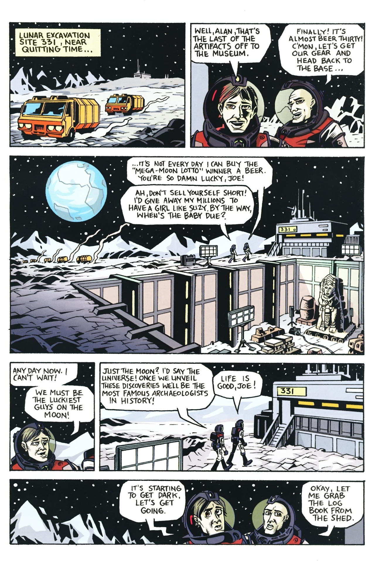 Read online Werewolves on the Moon: Versus Vampires comic -  Issue #1 - 3