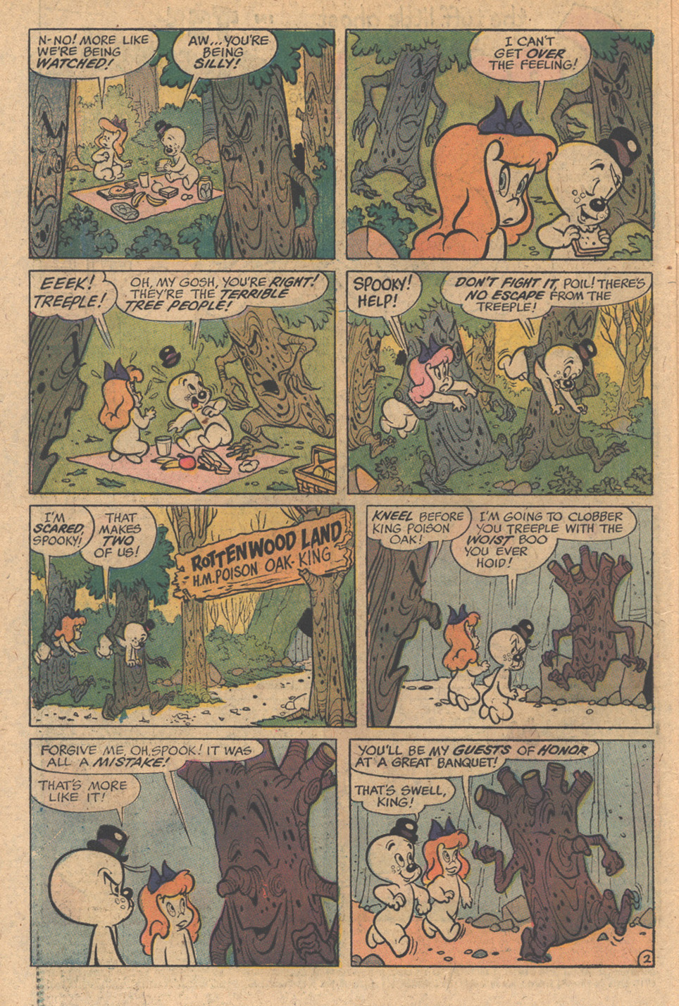 Read online Spooky comic -  Issue #143 - 6