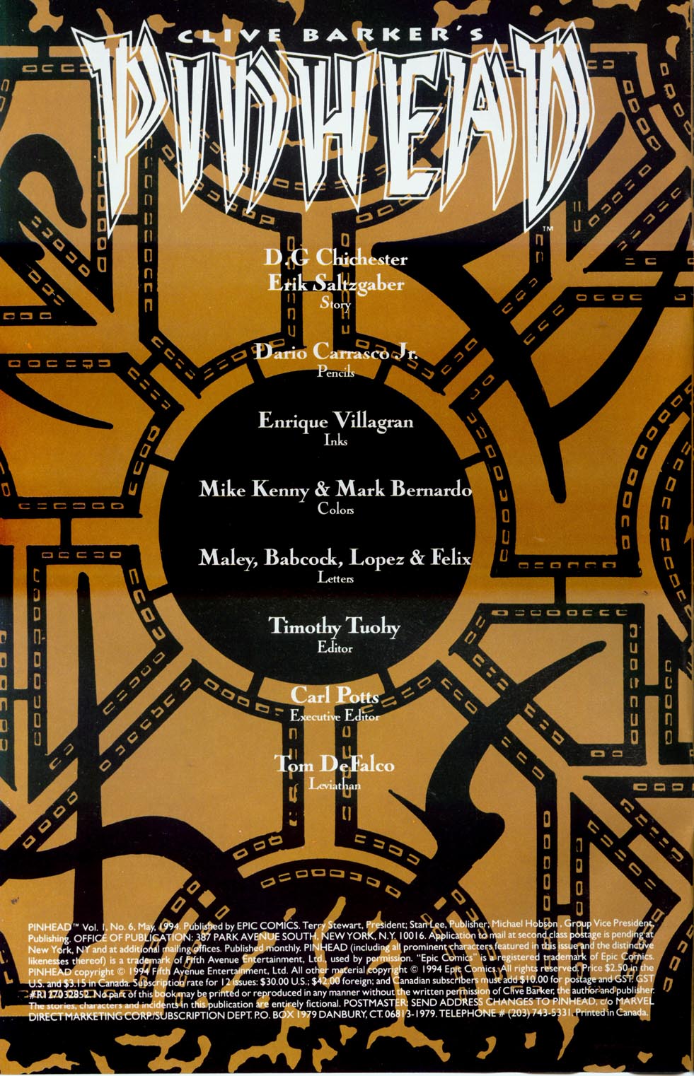 Read online Pinhead comic -  Issue #6 - 2