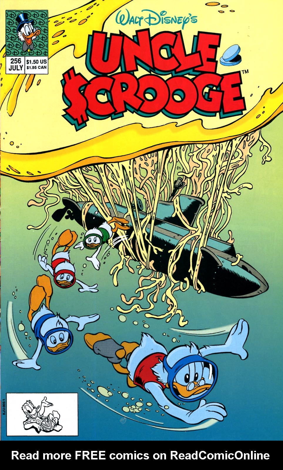 Read online Uncle Scrooge (1953) comic -  Issue #256 - 1