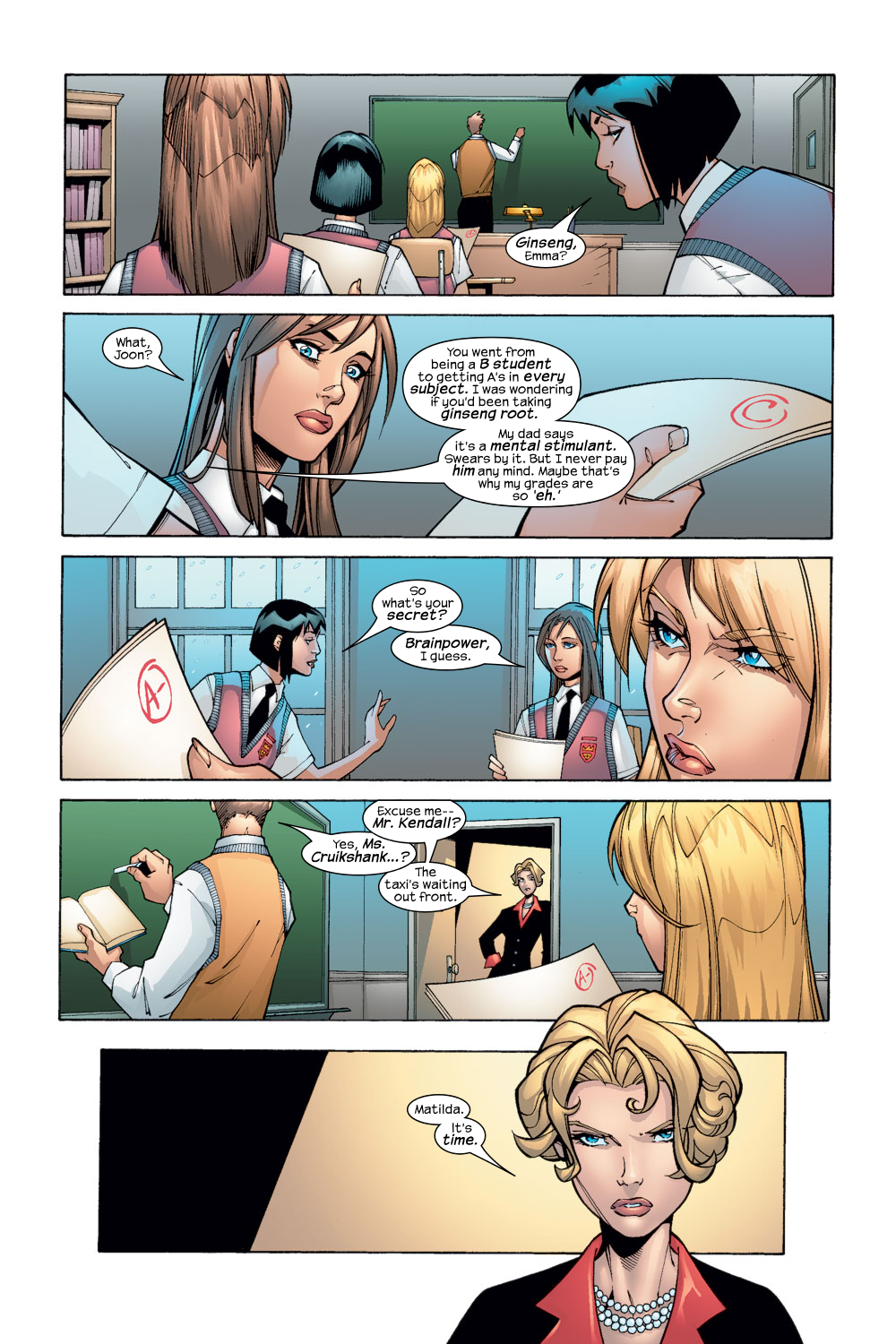 Read online Emma Frost comic -  Issue #3 - 4