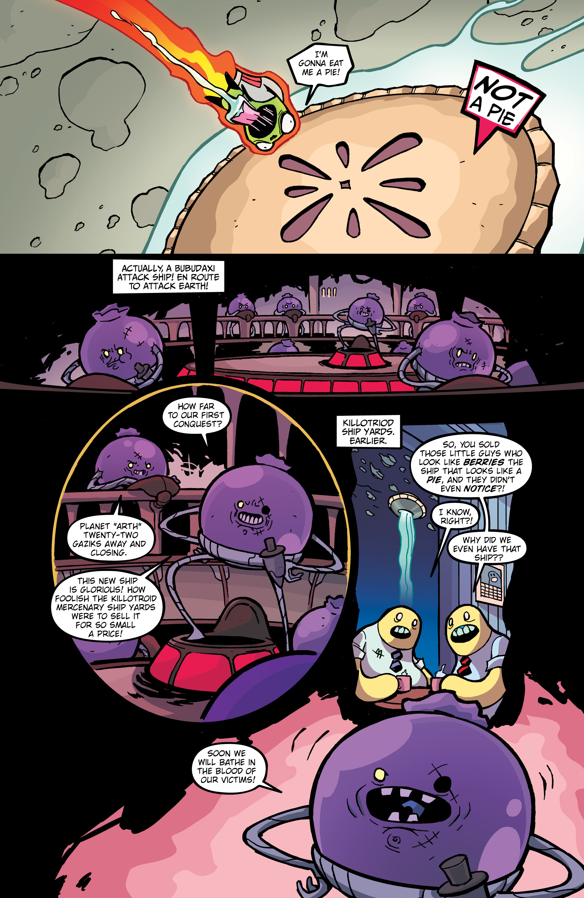 Read online Invader Zim Quarterly comic -  Issue #1 - 15