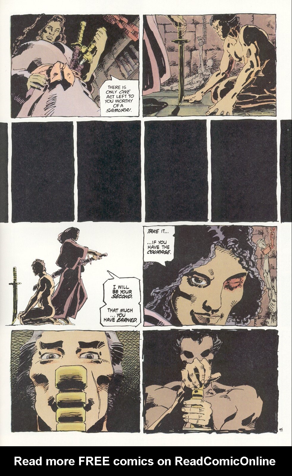 Read online Ronin (1983) comic -  Issue #6 - 41
