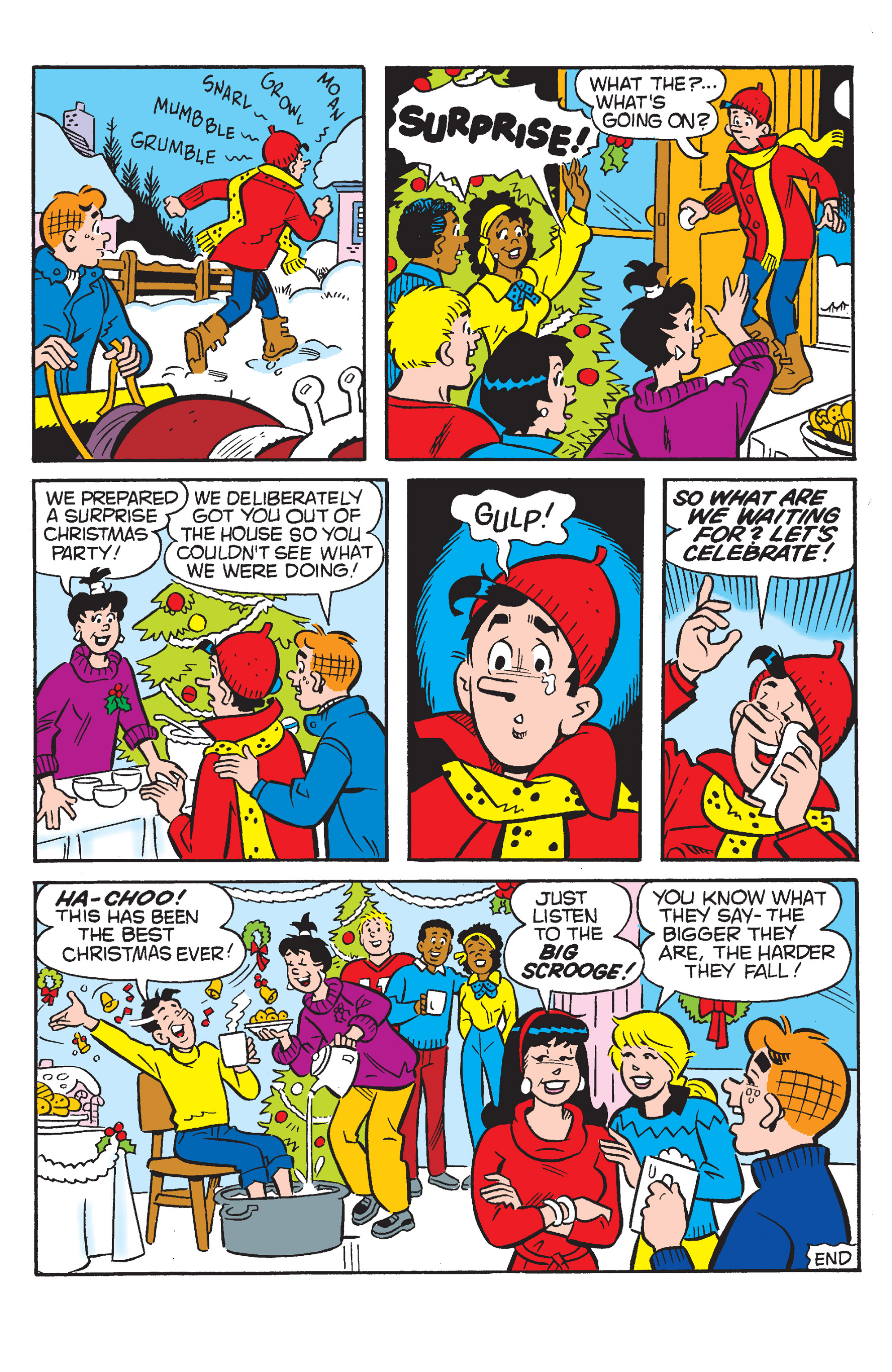 Read online Archie's Christmas Spirit comic -  Issue # TPB - 105