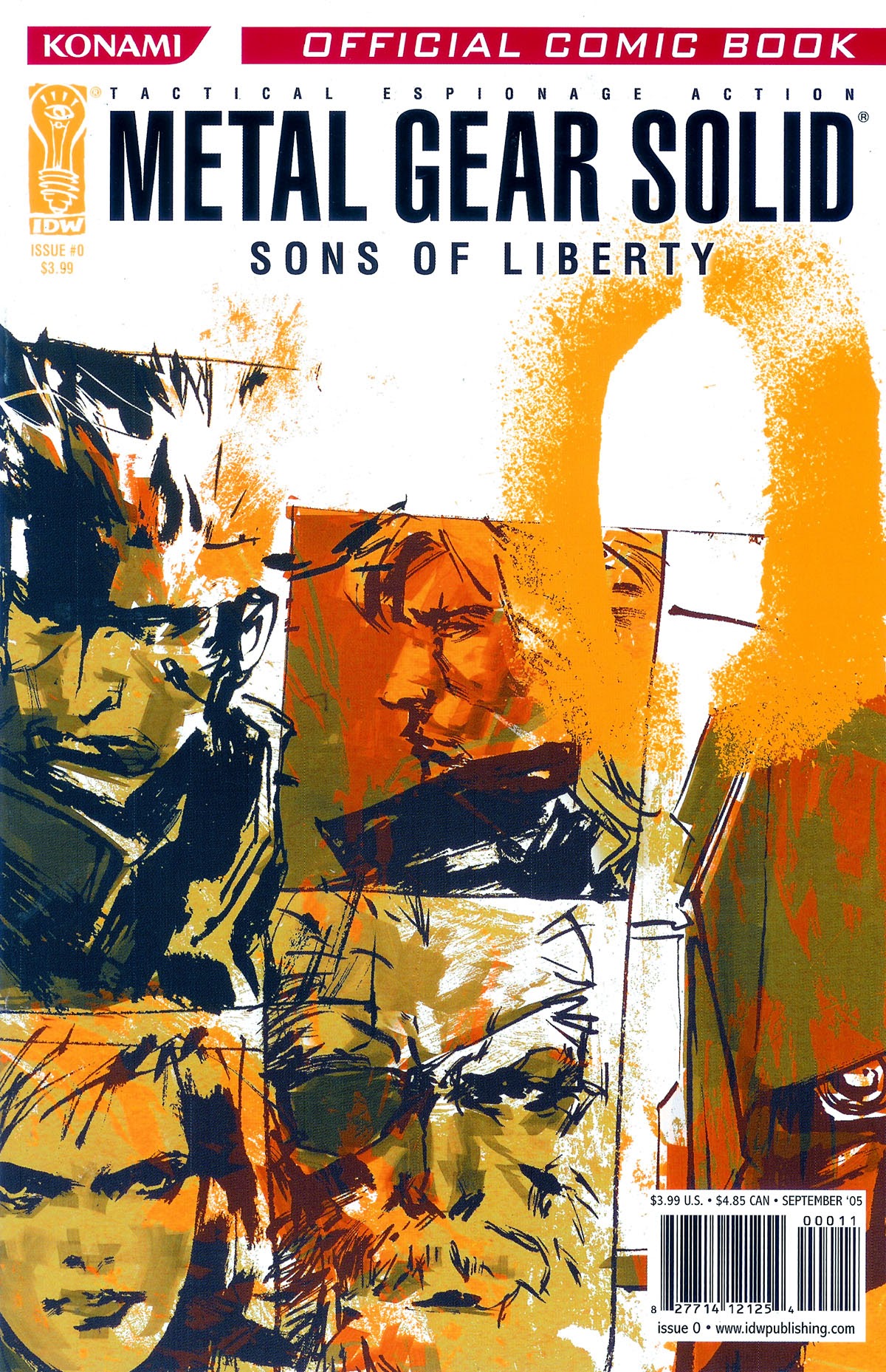 Read online Metal Gear Solid: Sons of Liberty comic -  Issue #0 - 1