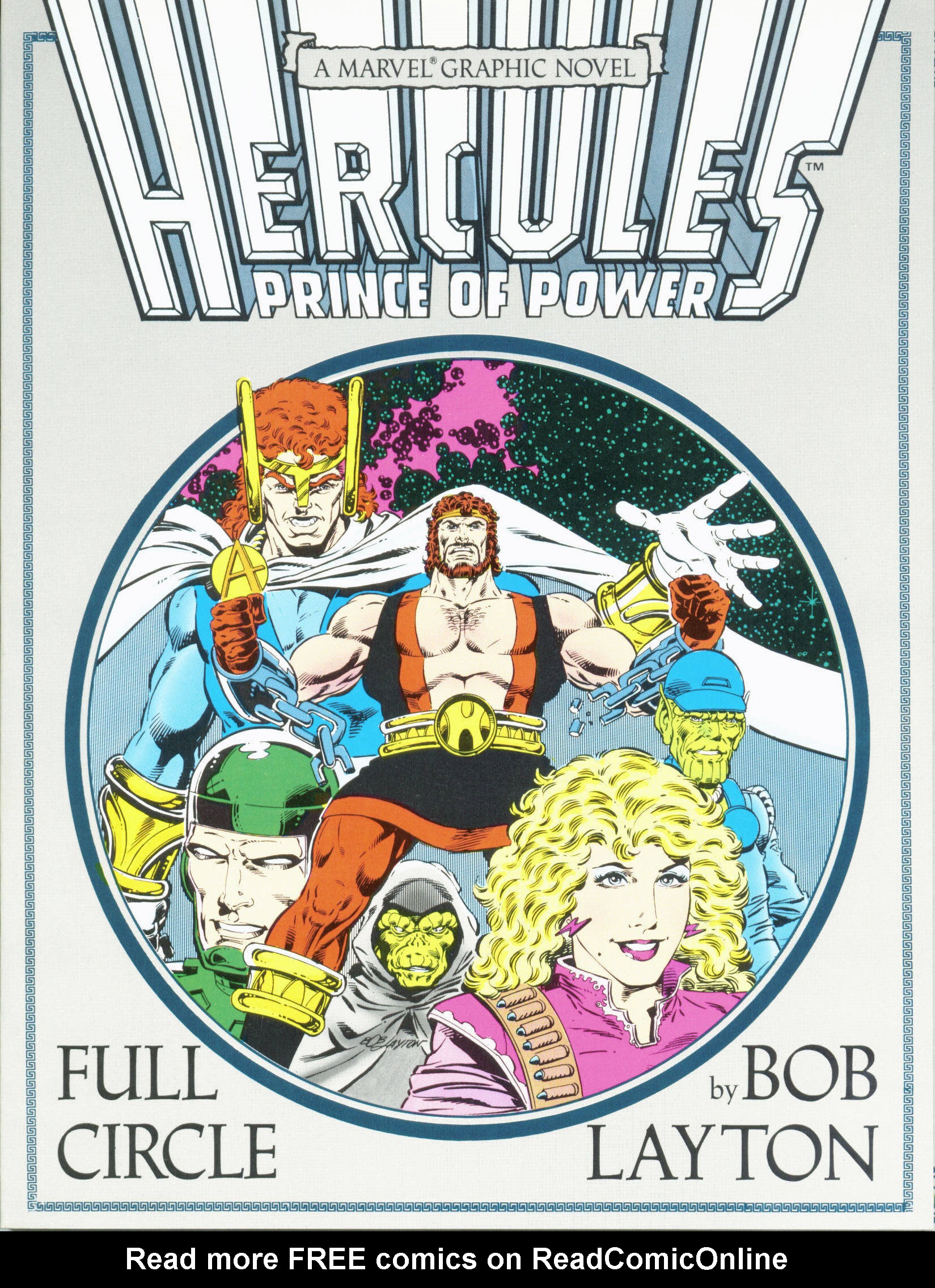 Read online Marvel Graphic Novel comic -  Issue #37 - Hercules Prince of Power - Full Circle - 1