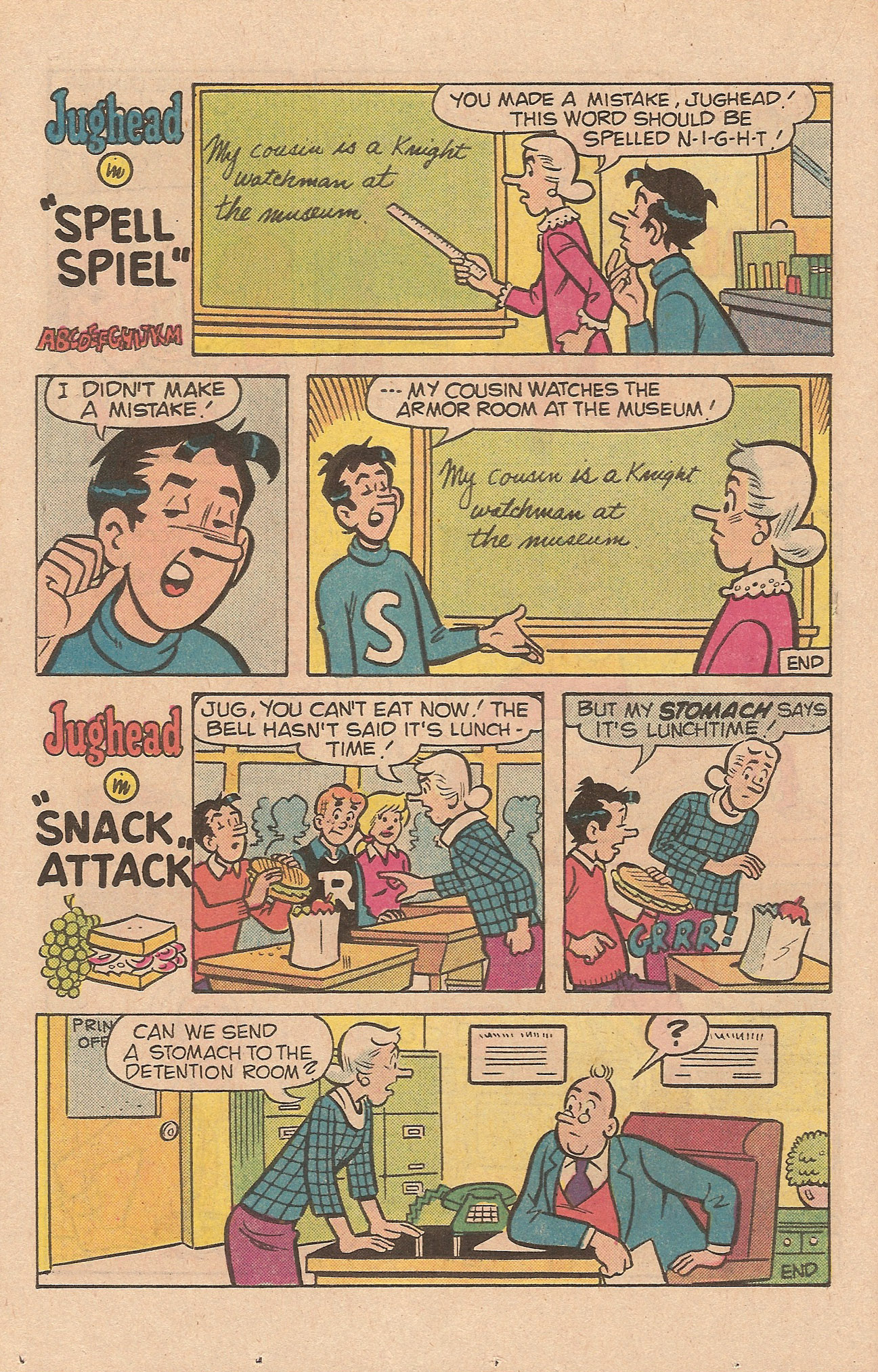 Read online Jughead's Jokes comic -  Issue #75 - 14