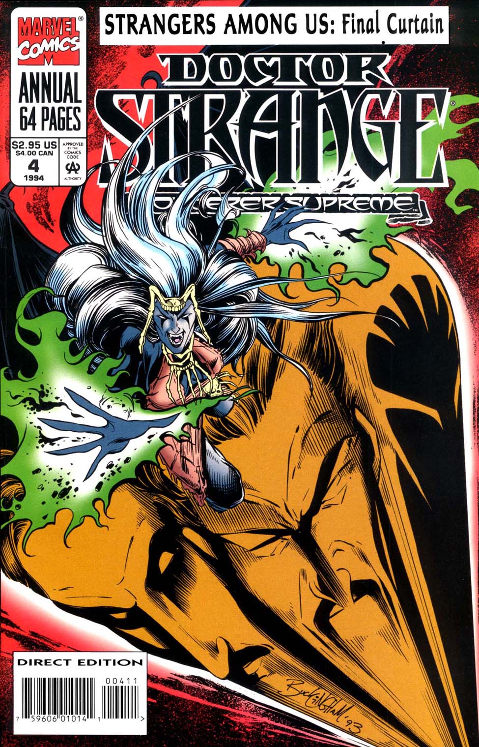 Doctor Strange: Sorcerer Supreme Annual 4 Page 1