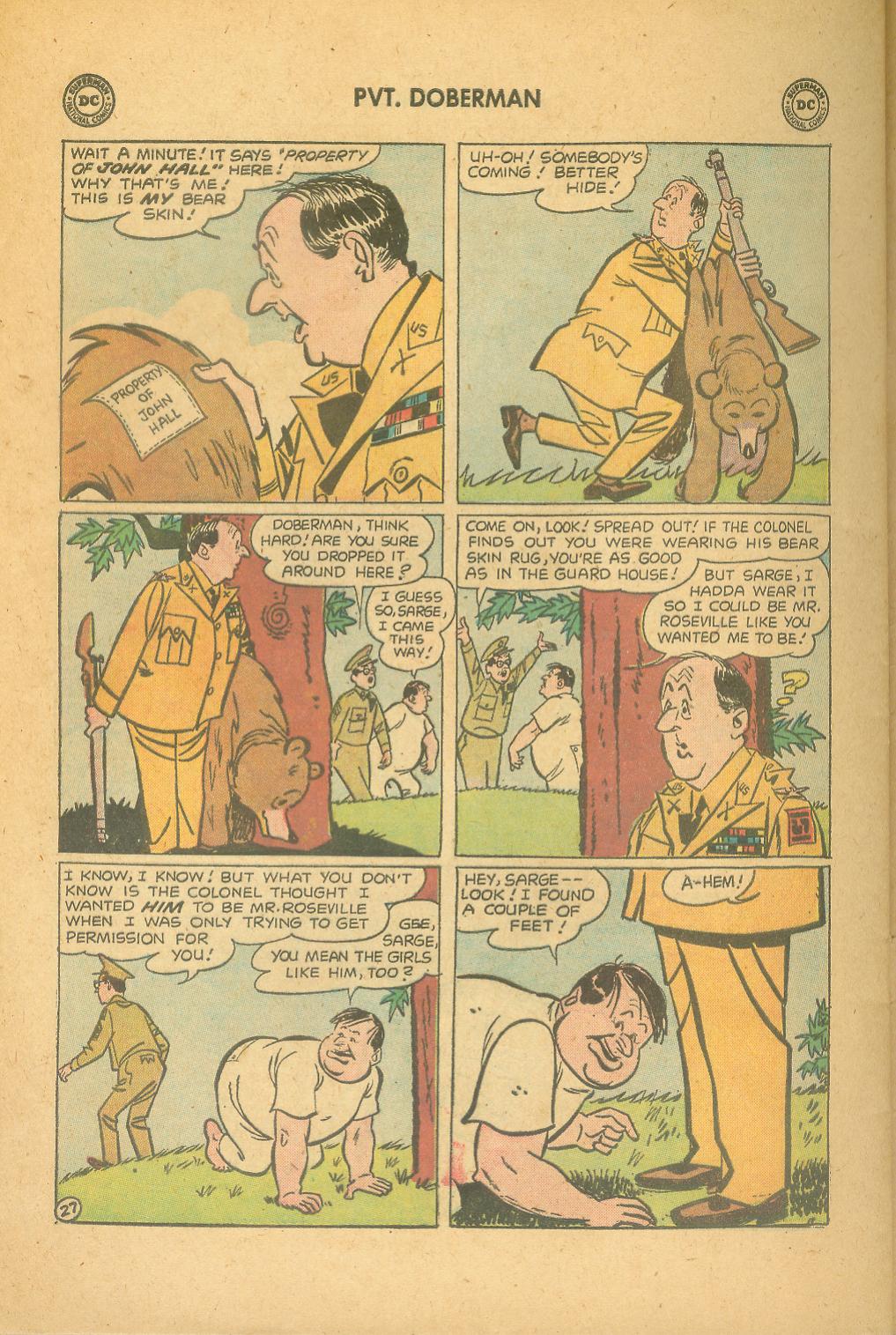 Read online Sgt. Bilko's Pvt. Doberman comic -  Issue #3 - 32