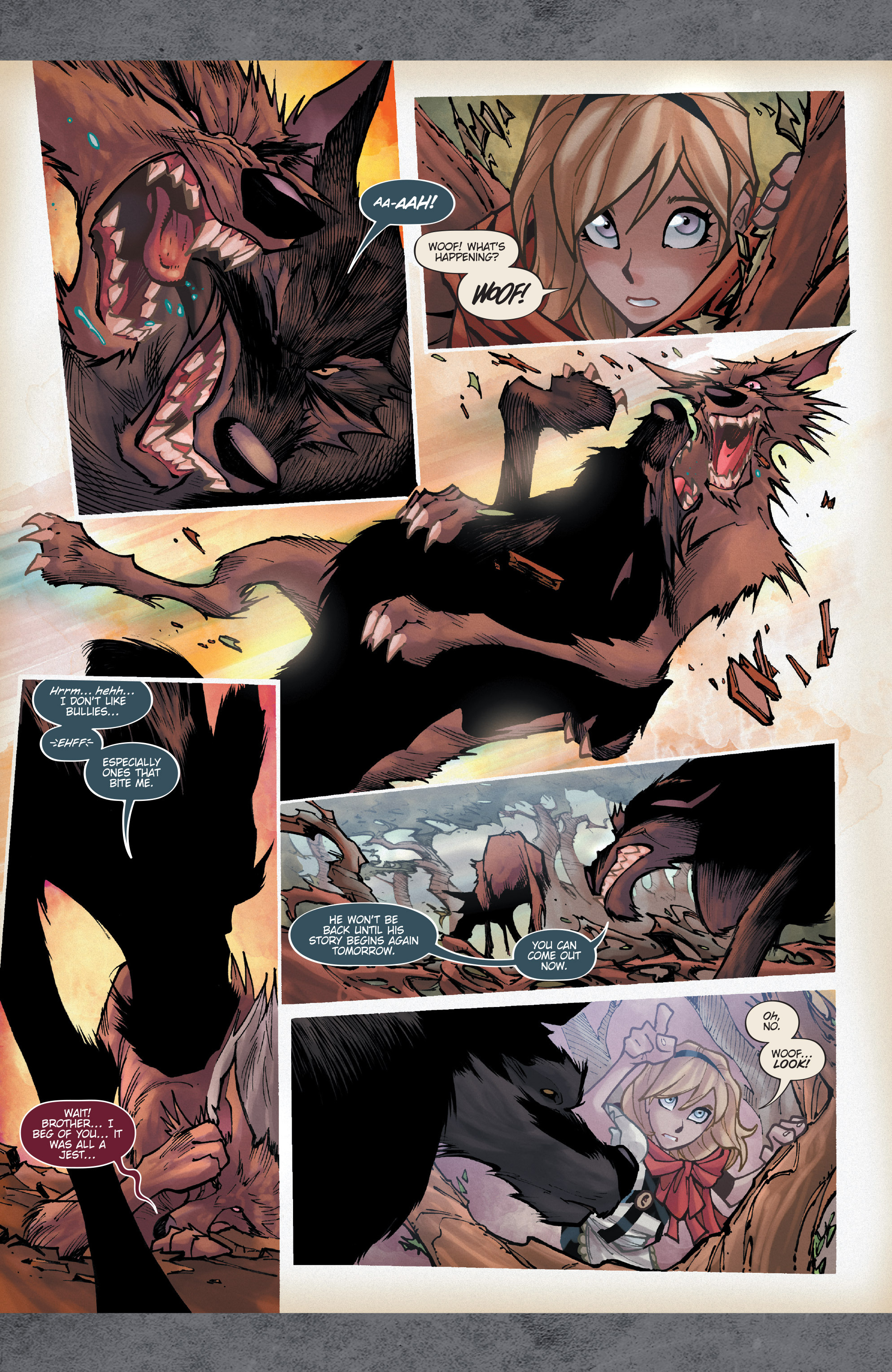 Read online Fairy Quest: Outcasts comic -  Issue #1 - 17