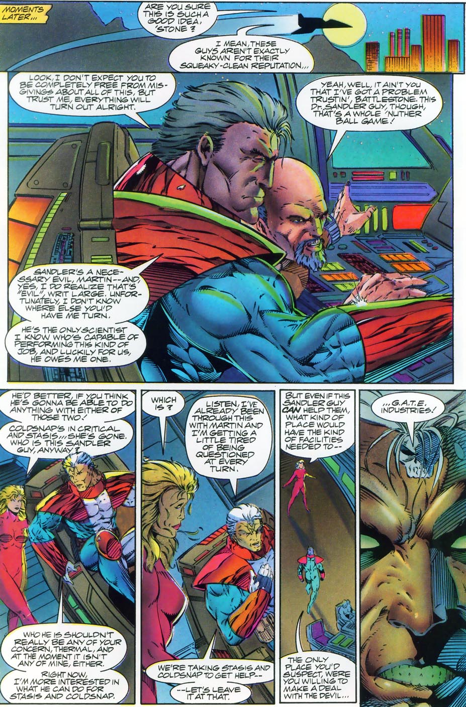 Read online Brigade (1993) comic -  Issue #1 - 19