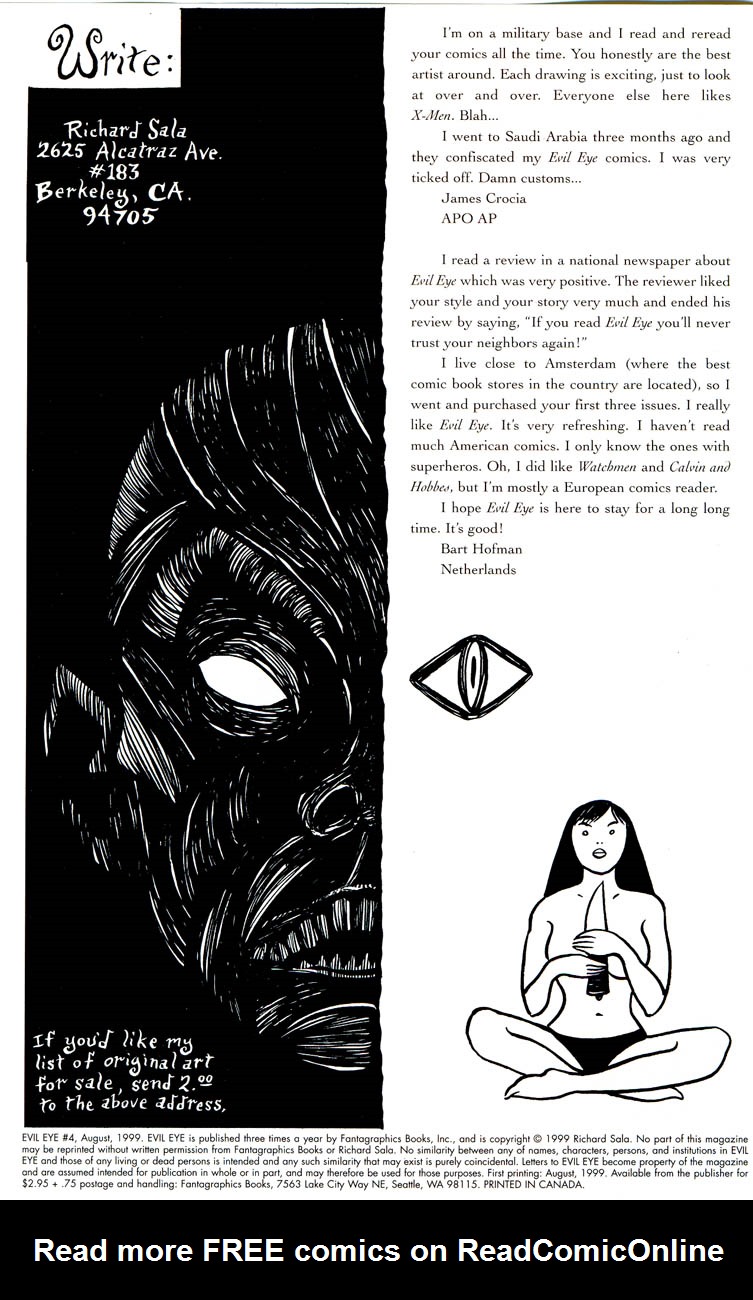 Read online Evil Eye comic -  Issue #4 - 2
