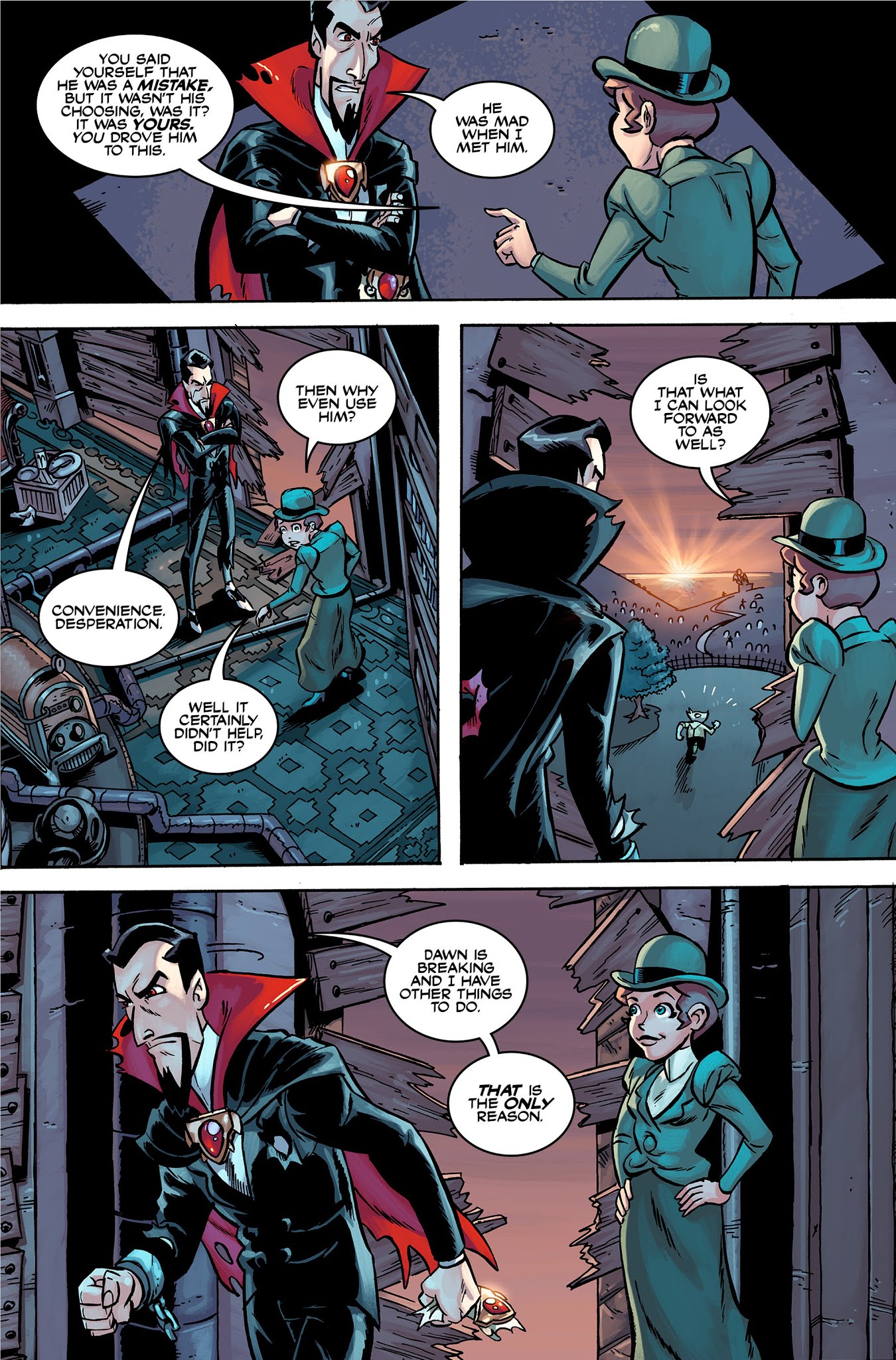 Read online Dracula the Unconquered comic -  Issue #2 - 24