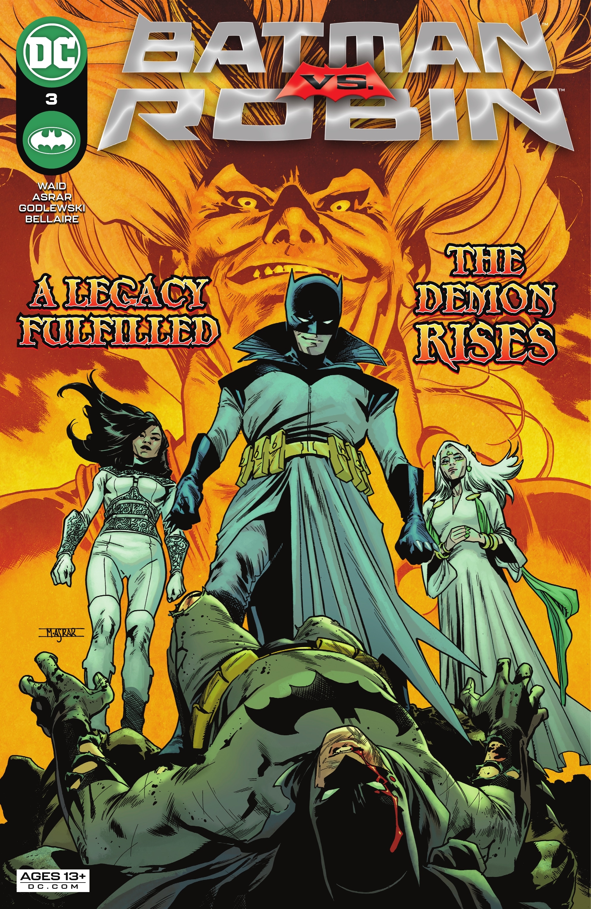 Read online Batman vs. Robin comic -  Issue #3 - 1