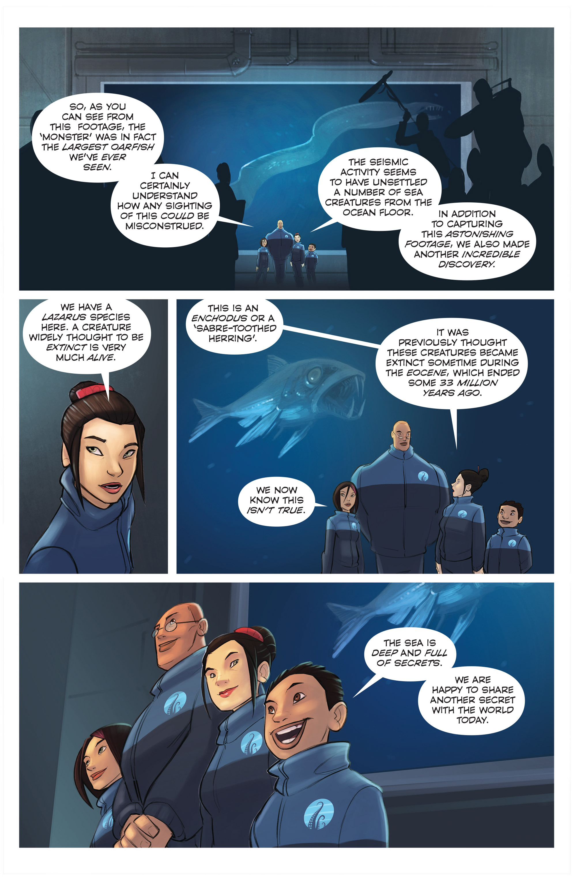 Read online The Deep comic -  Issue #3 - 23