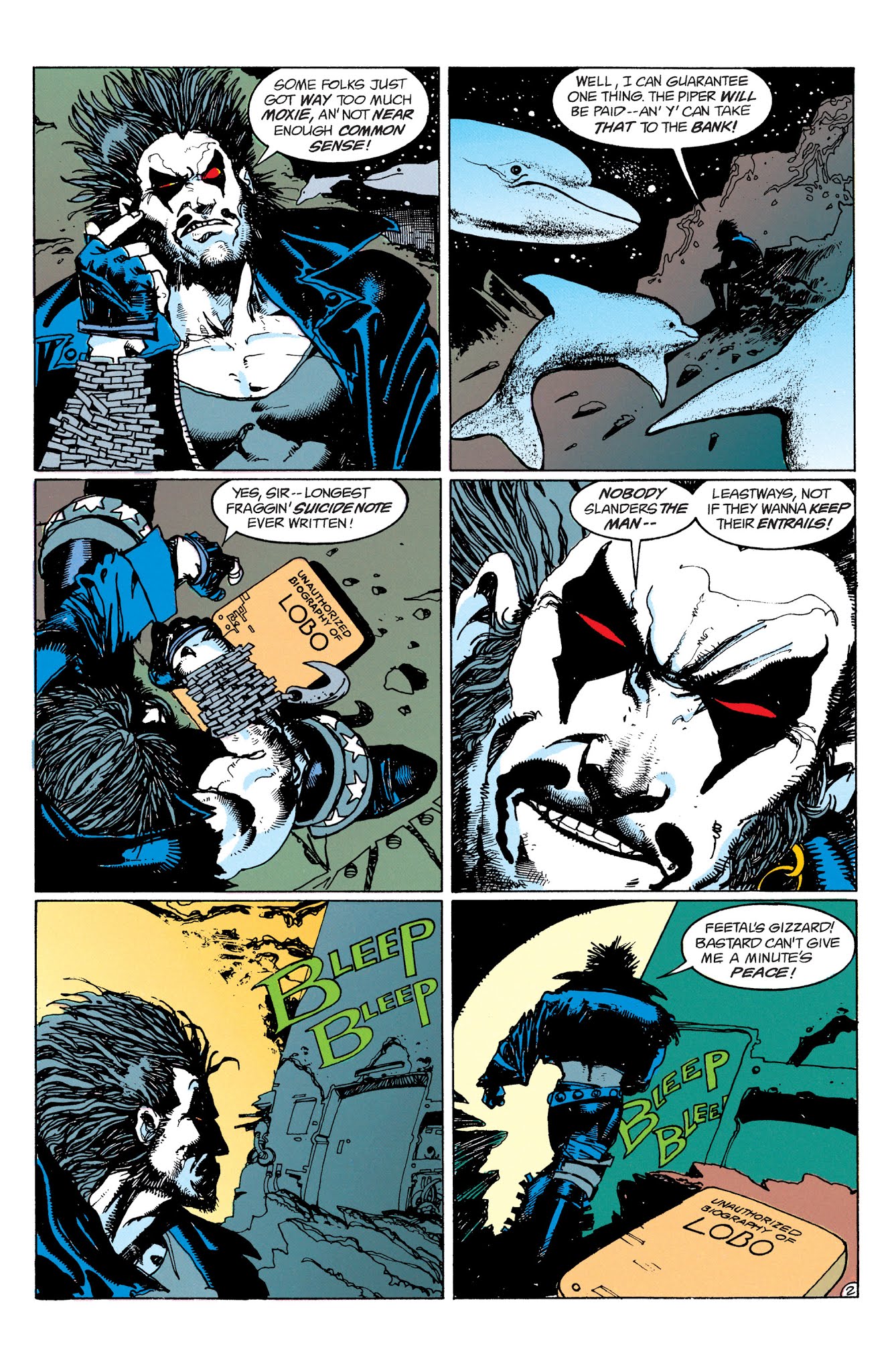 Read online Lobo by Keith Giffen & Alan Grant comic -  Issue # TPB 1 (Part 1) - 8